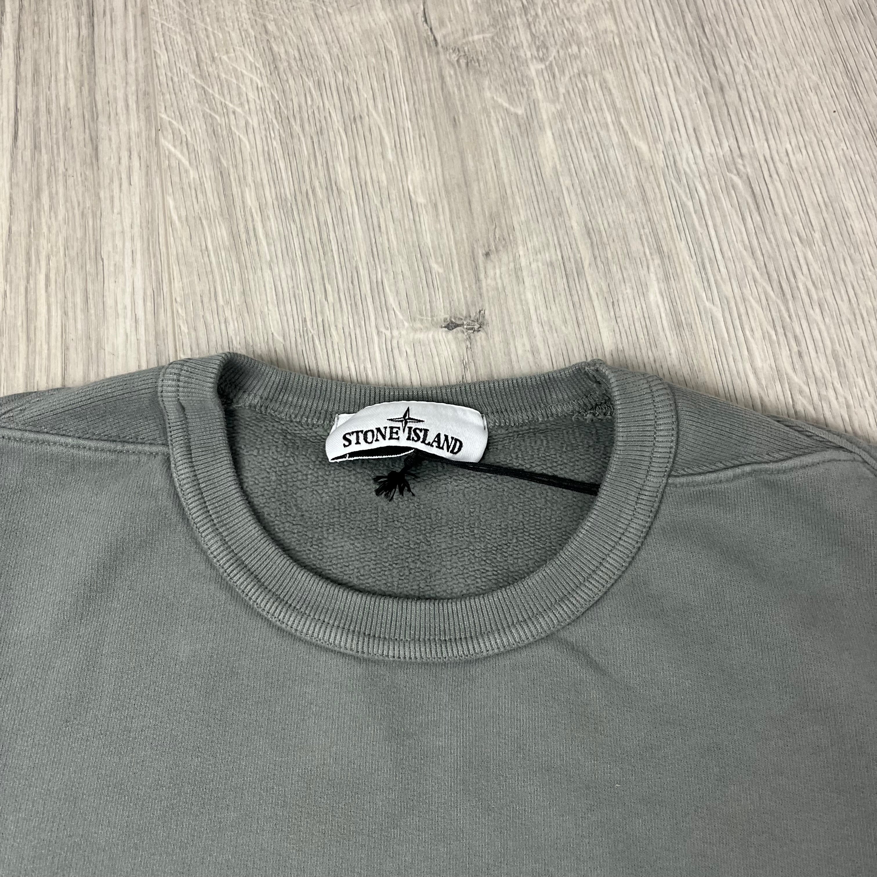 Stone Island Dyed Sweatshirt - Cement