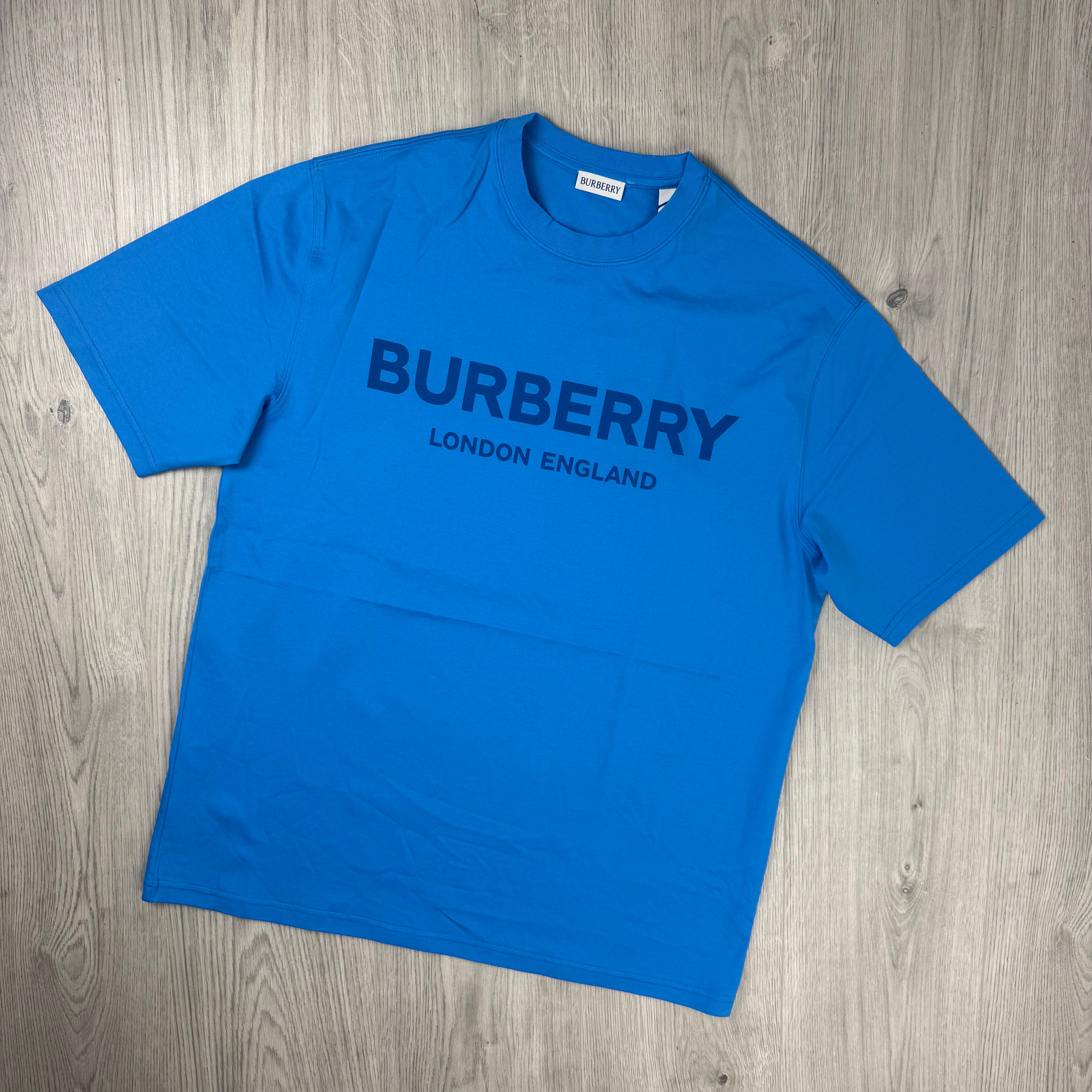 Burberry 'Ellison' T-Shirt - Cerulean