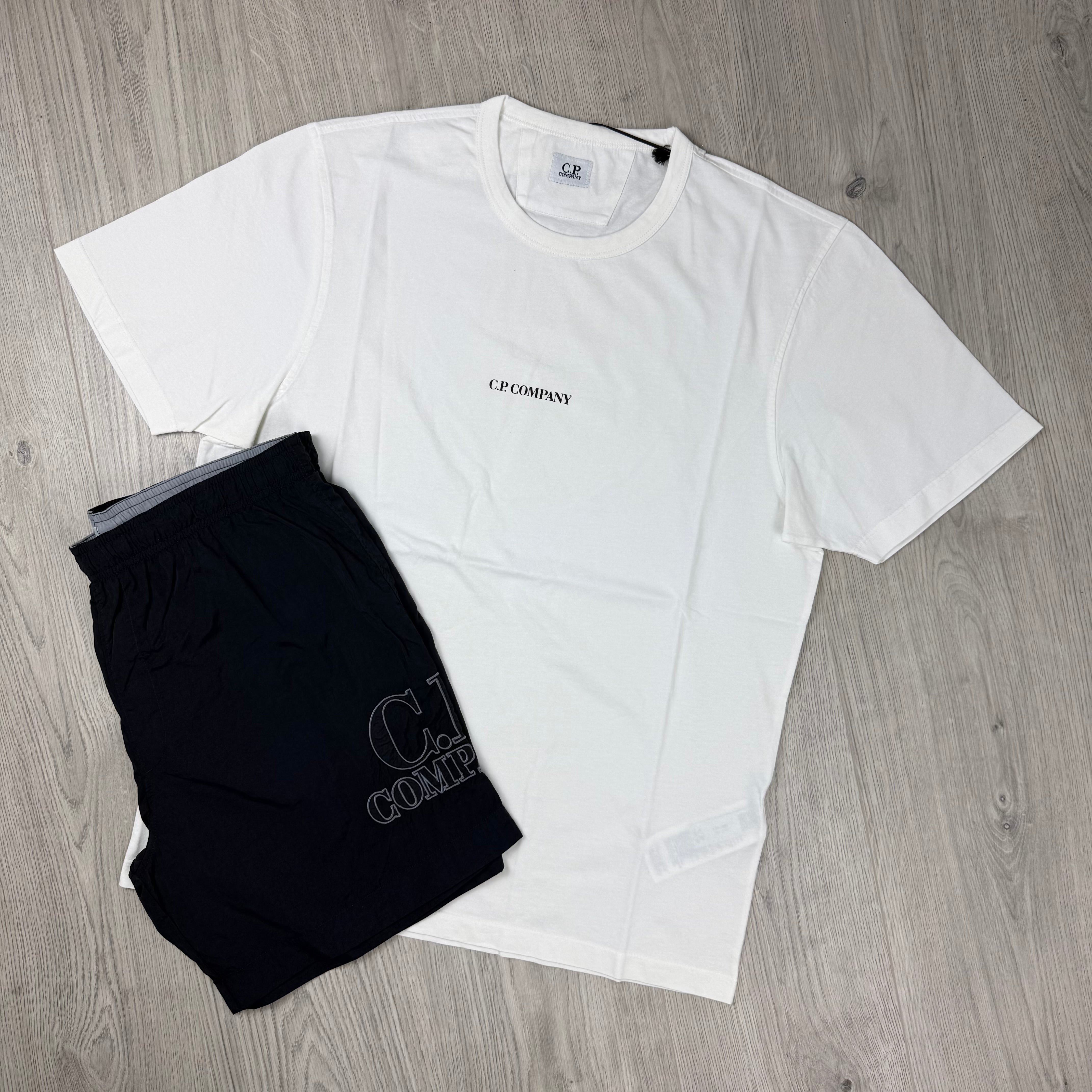 CP Company Holiday Set - White/Navy