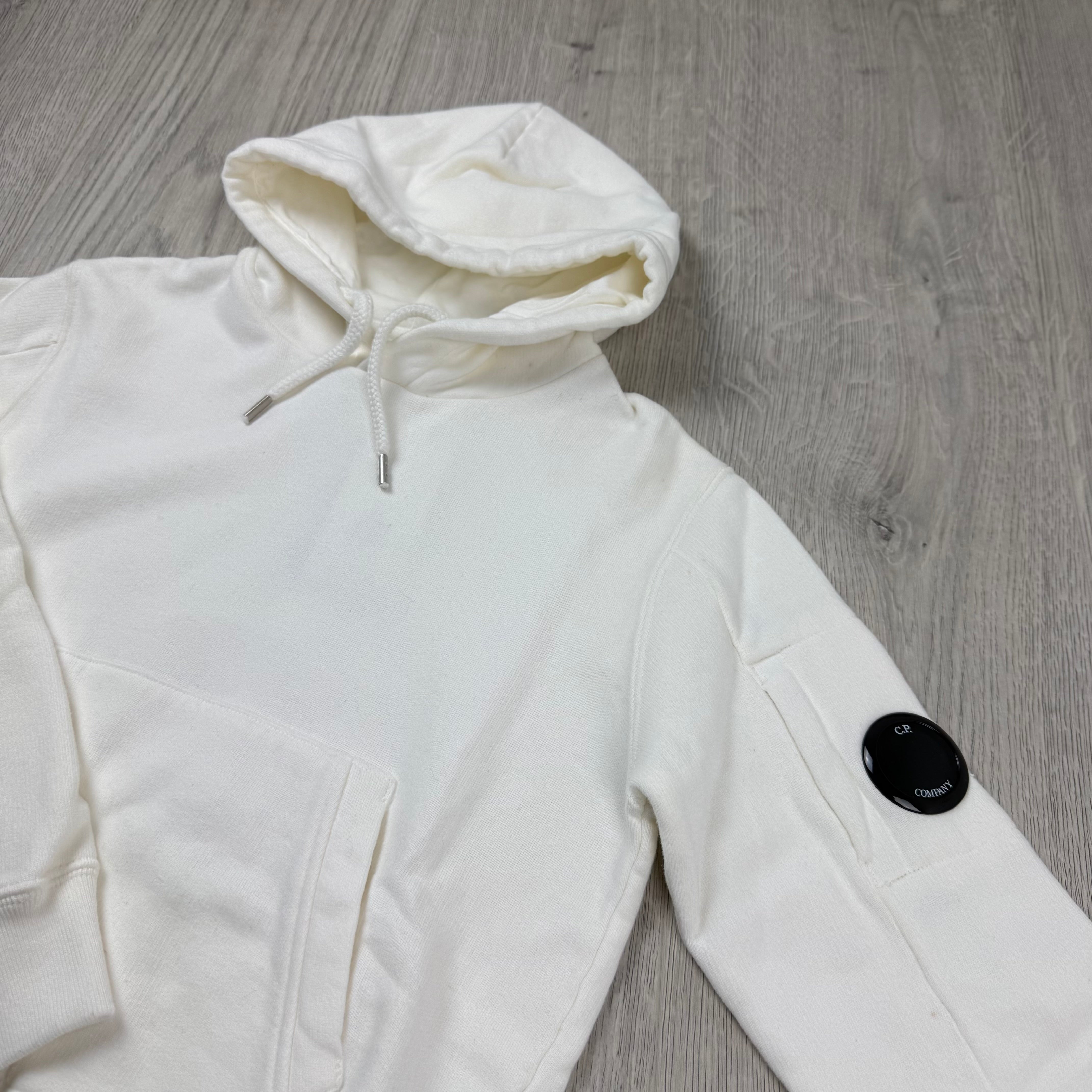 CP Company Junior Hoodie - White