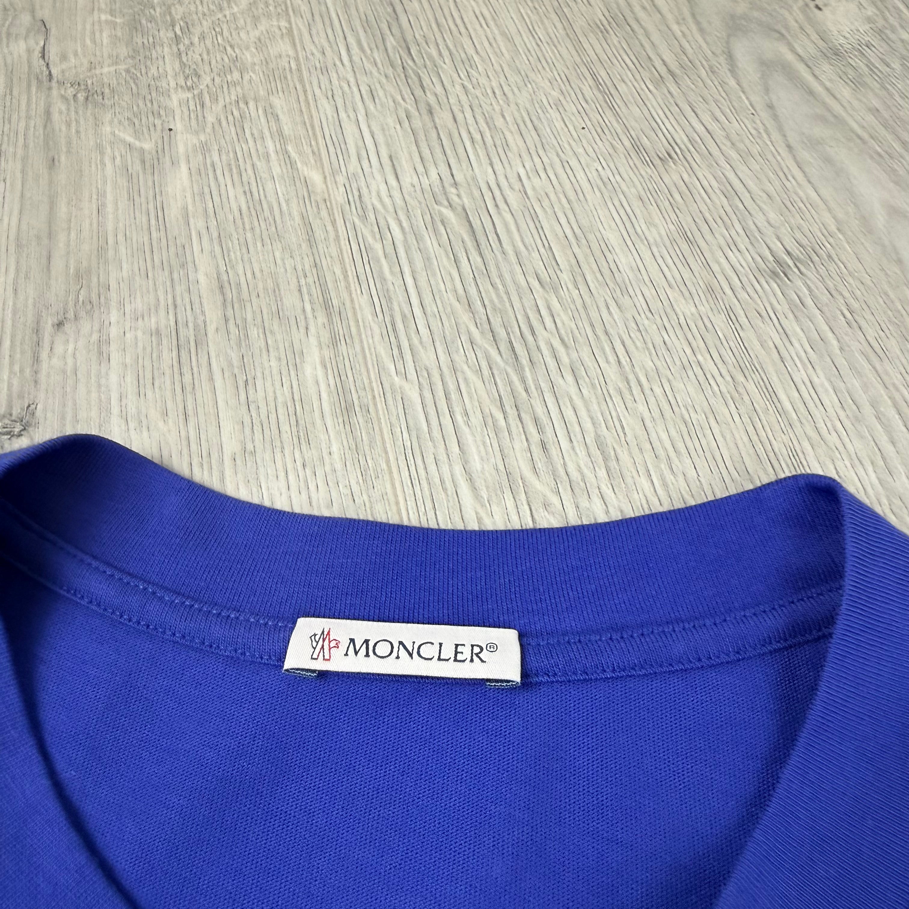 Moncler Long Sleeve T-Shirt - Blue