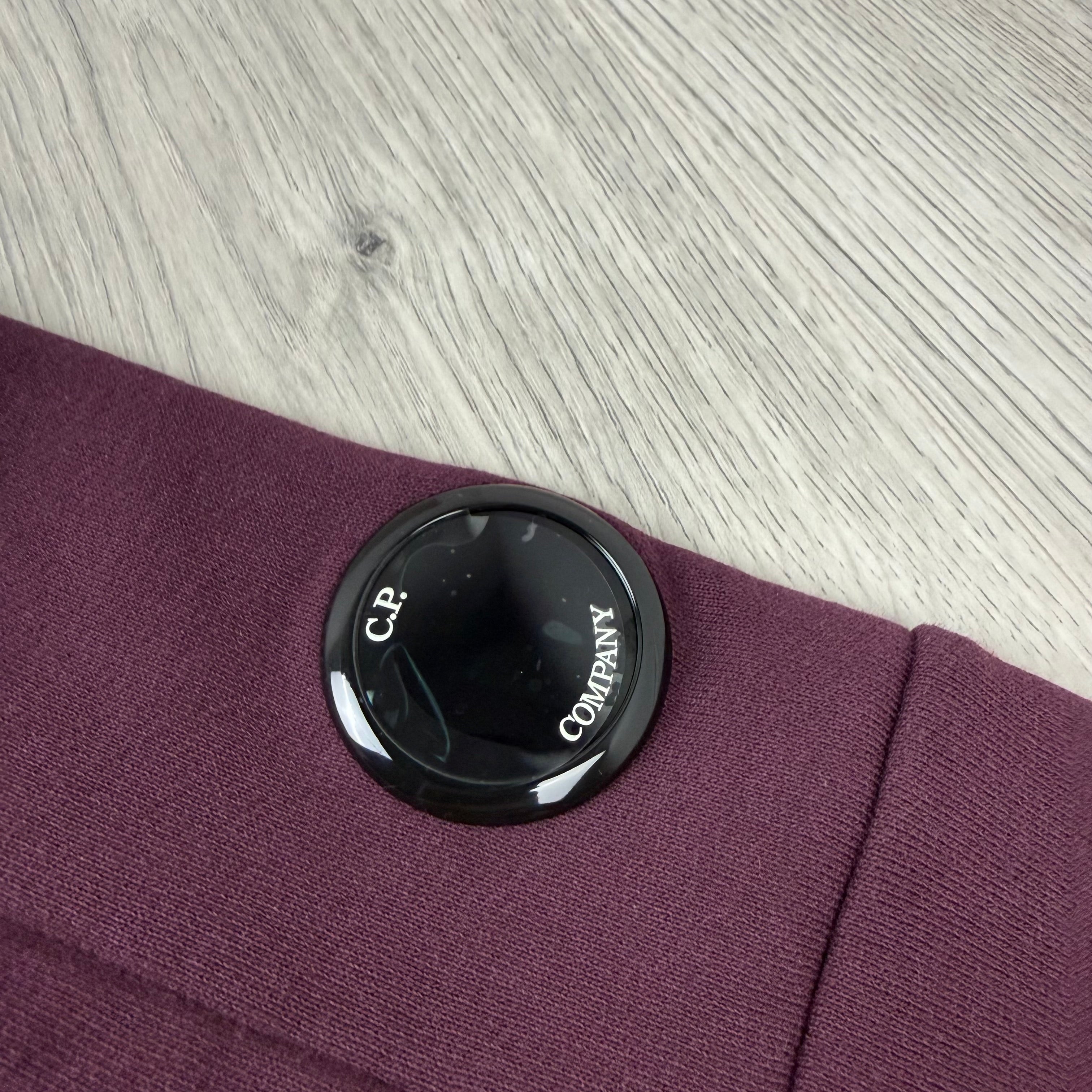 CP Company Raised Fleece Hoodie - Port Royal