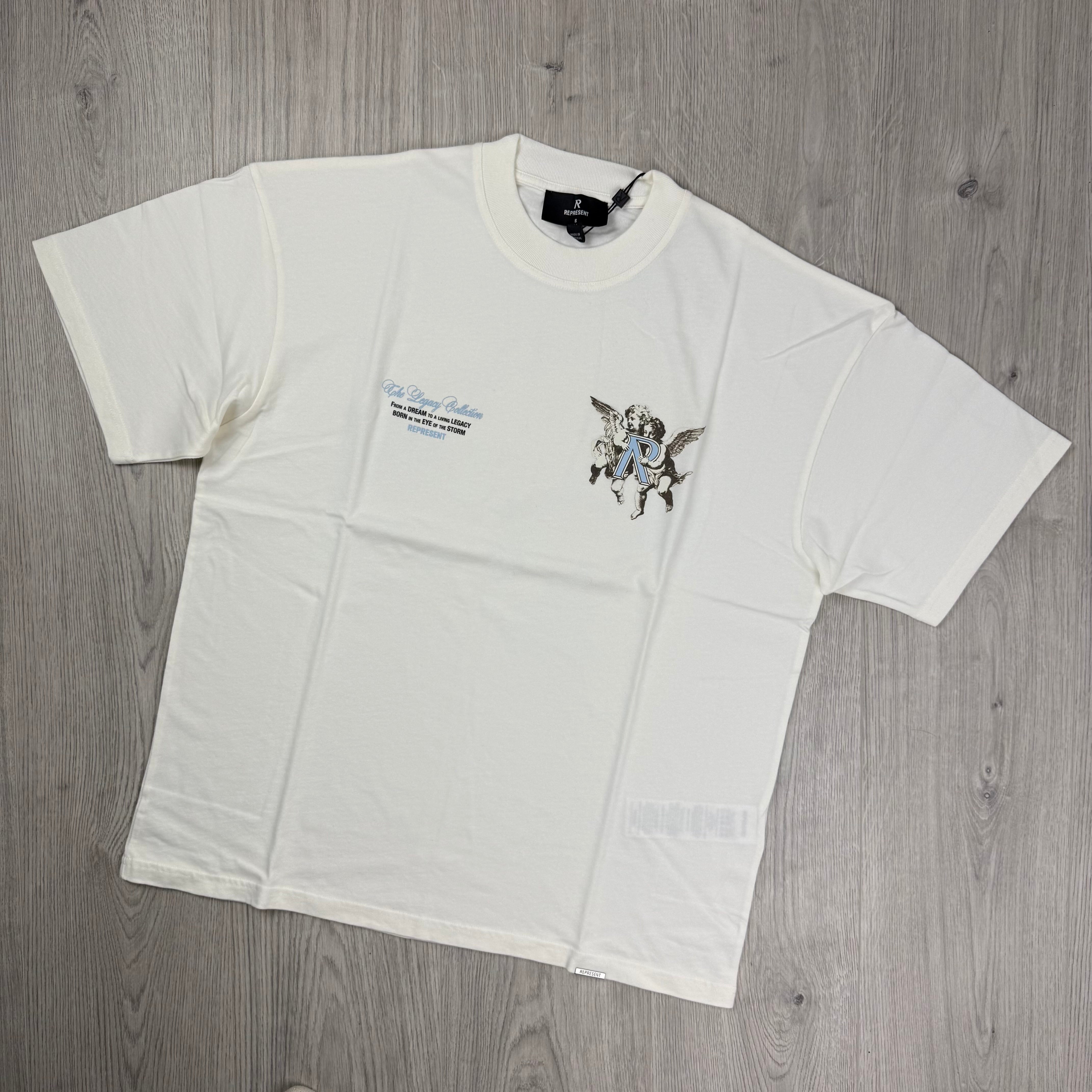 Represent 'Cherub' T-Shirt - Flat White