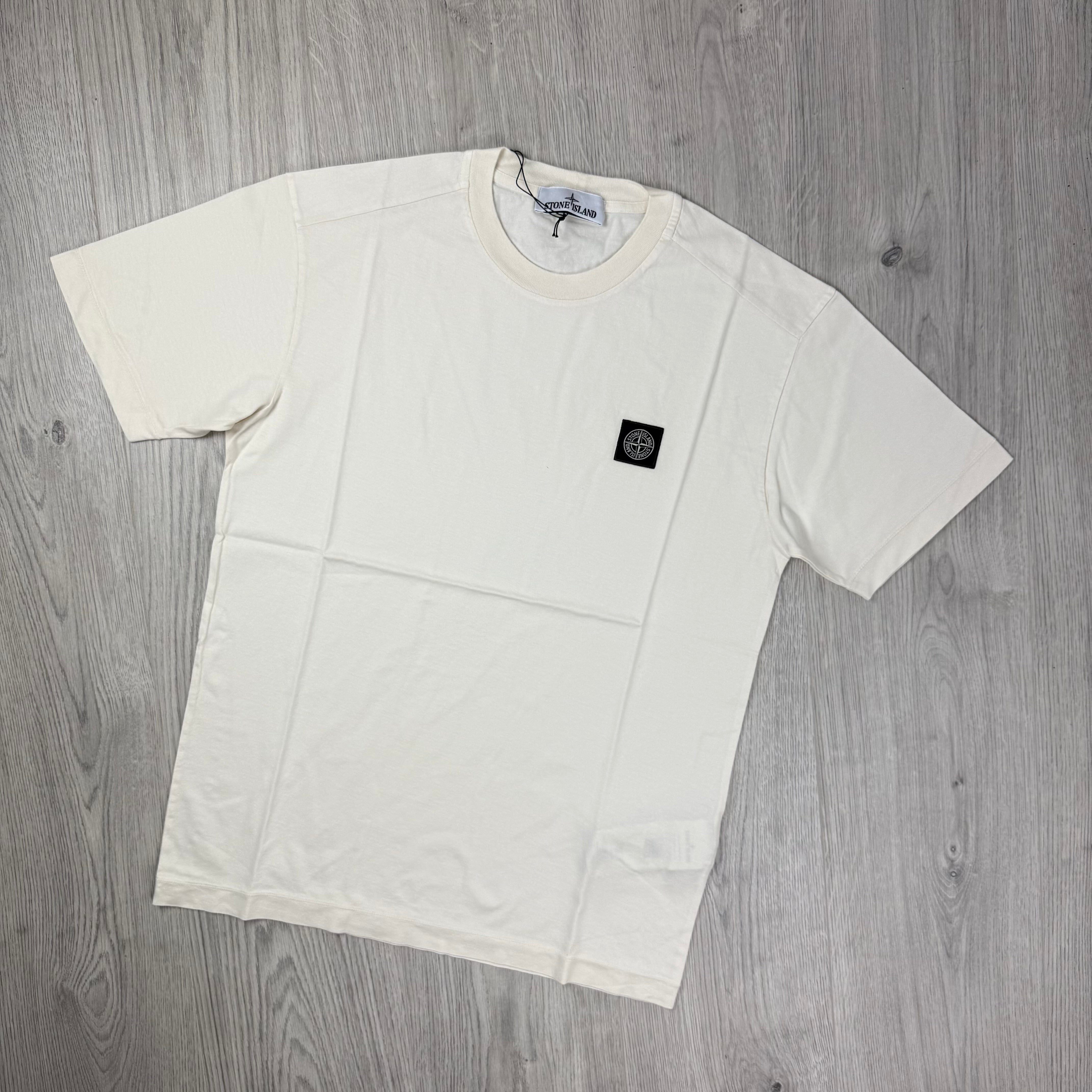 Stone Island Patch T-Shirt - Ivory
