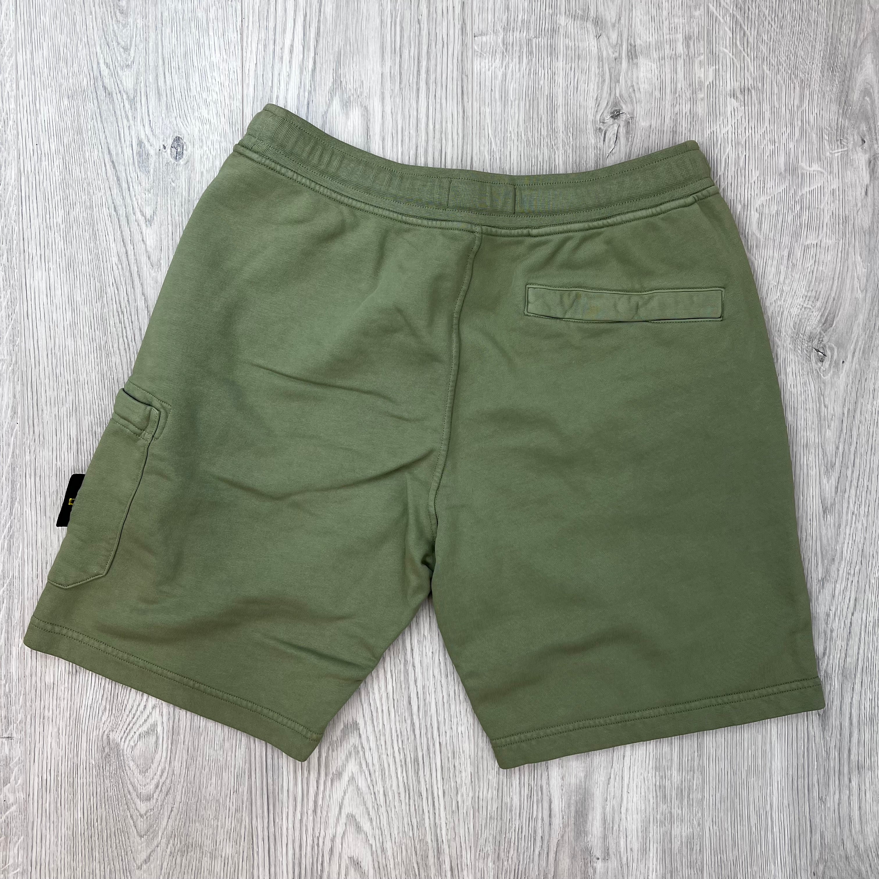 Stone Island Jersey Shorts - Laurel Green