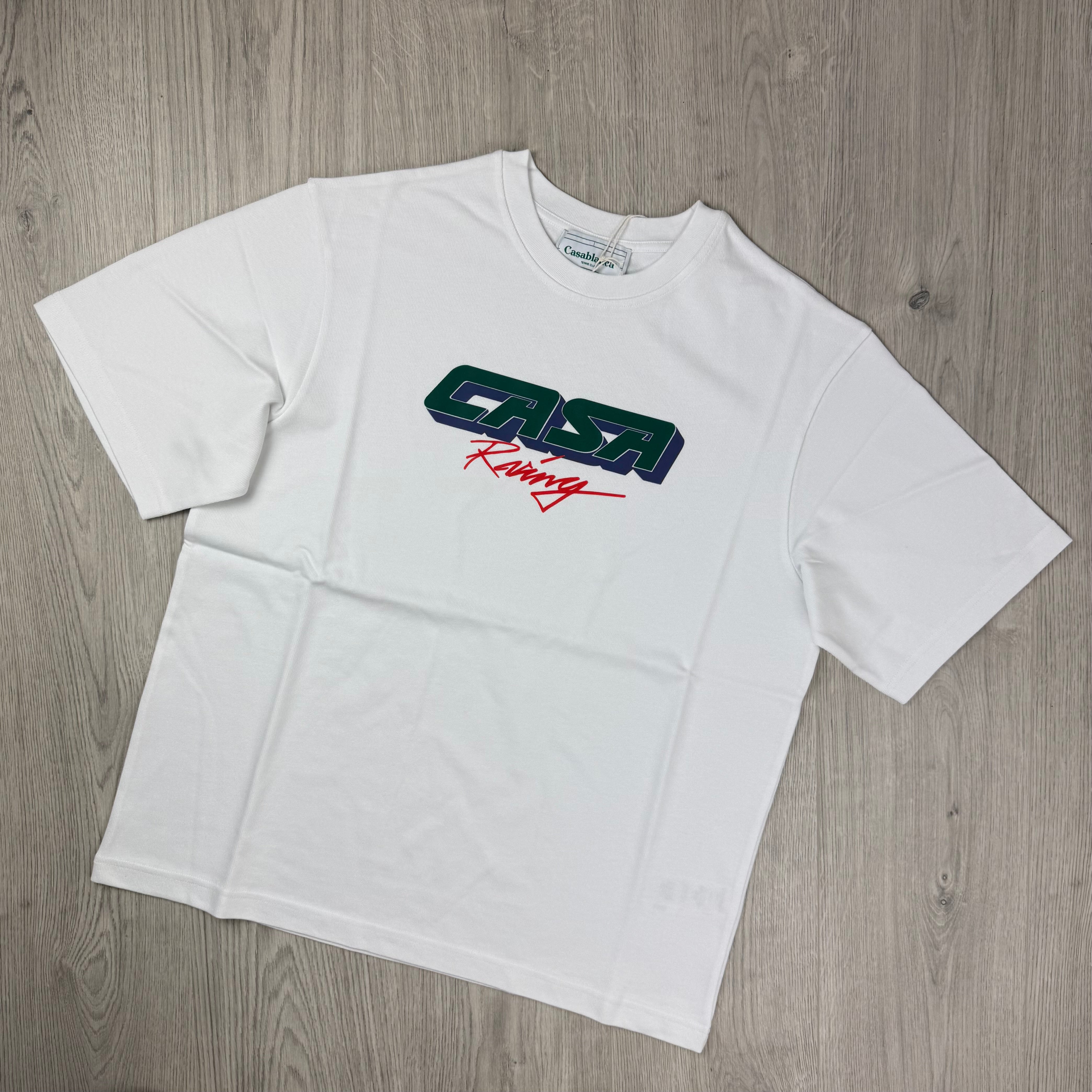 Casablanca 'Casa Racing' T-Shirt - White