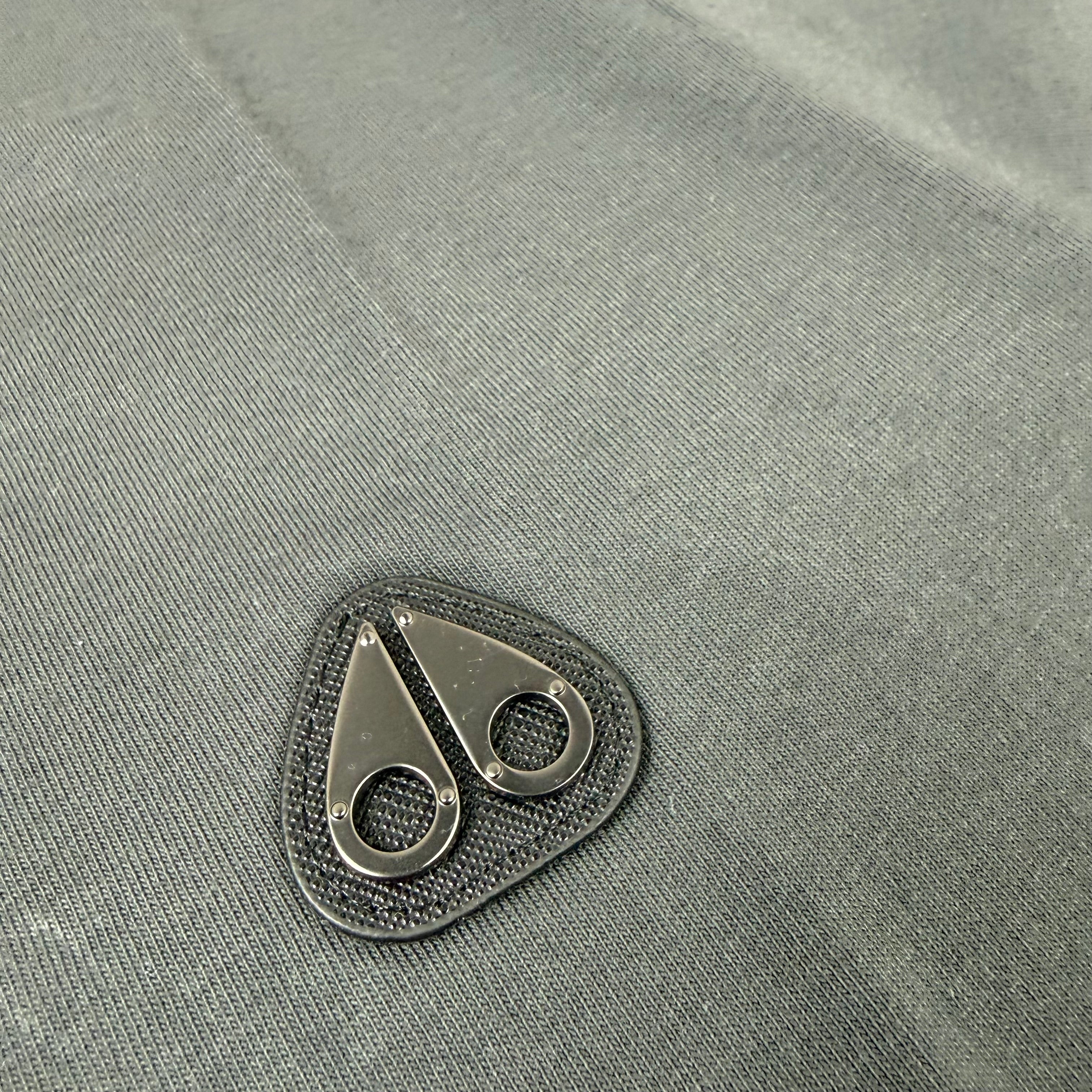 Moose Knuckles 'Crescent' T-Shirt - Cement