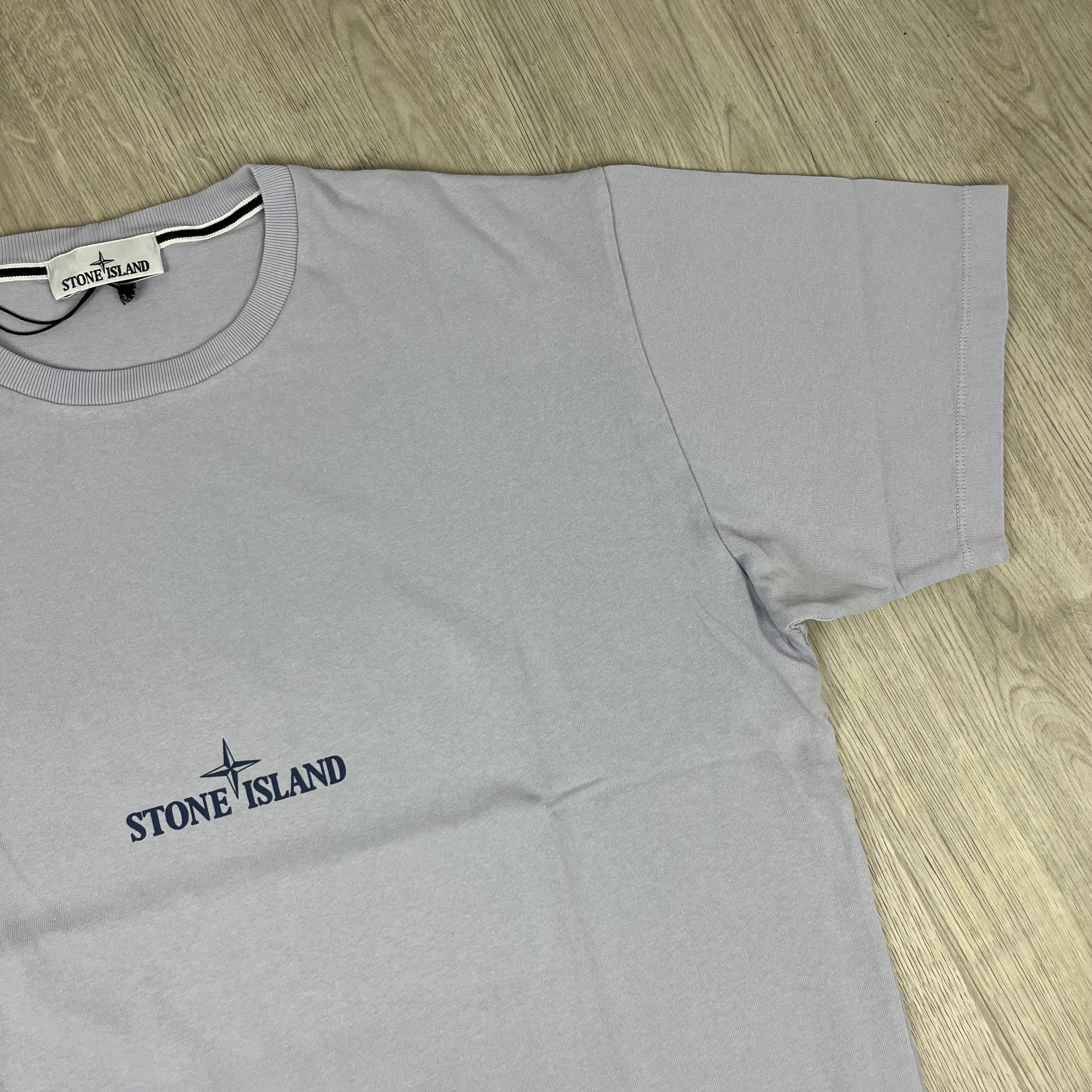 Stone Island Construction T-Shirt - Lilac