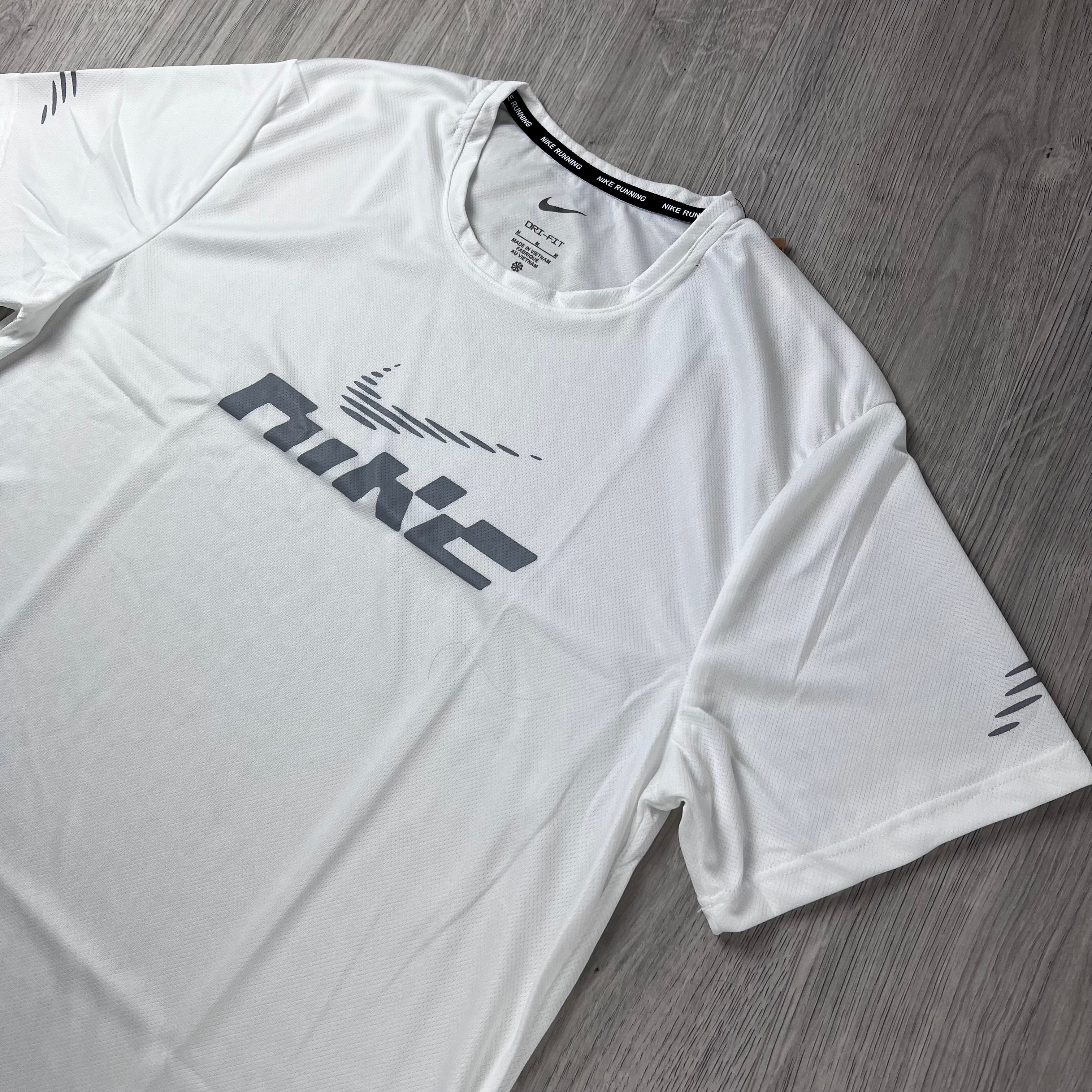 Nike 'Miler' Flash T-Shirt - White