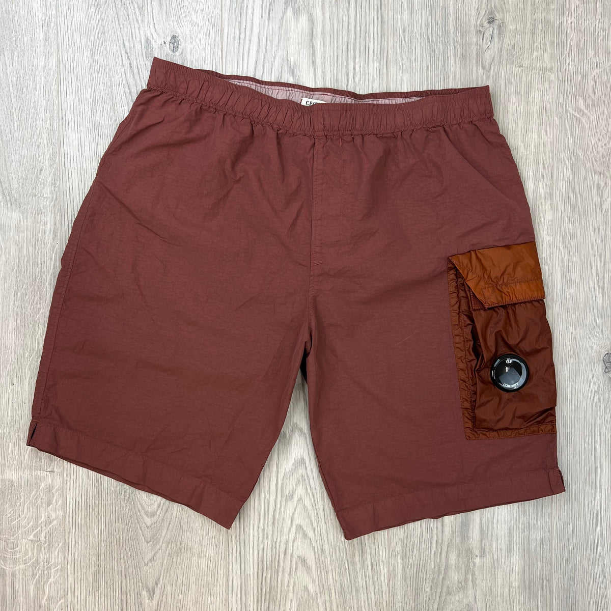 CP Company Flatt Nylon Swim Shorts - Sable
