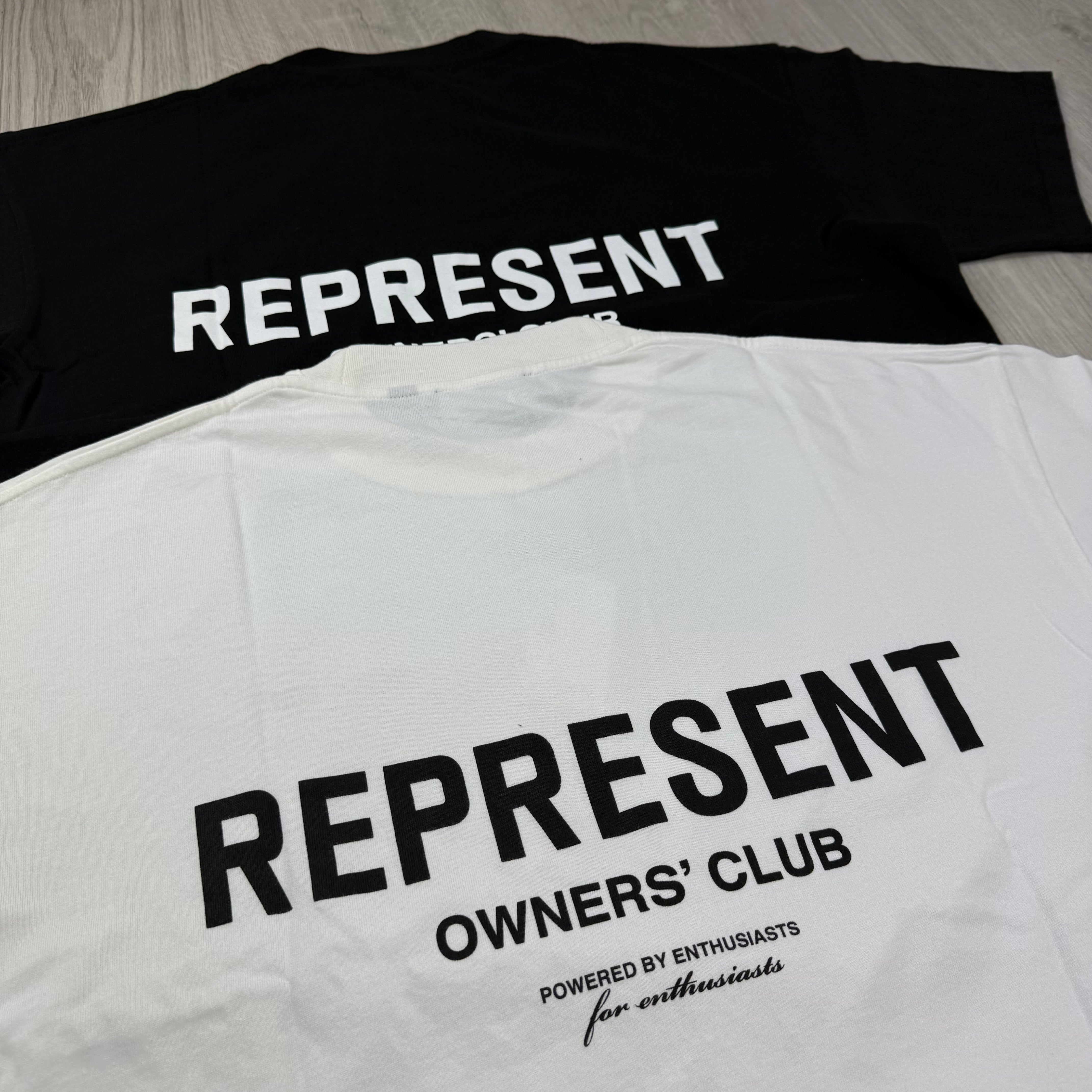 Represent 'Owners Club' T-Shirt Pack - Black/White