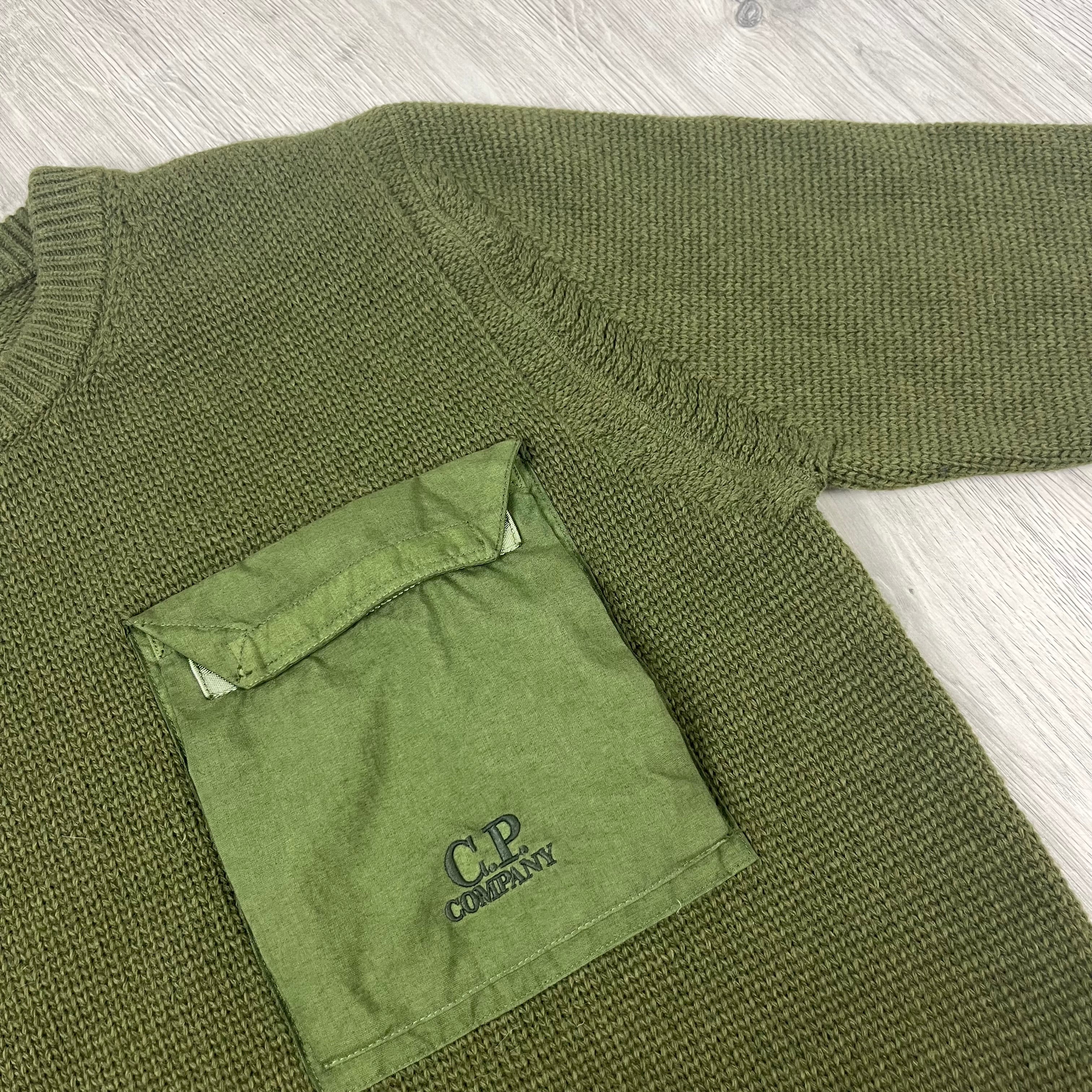 CP Company Knit Sweatshirt - Capers