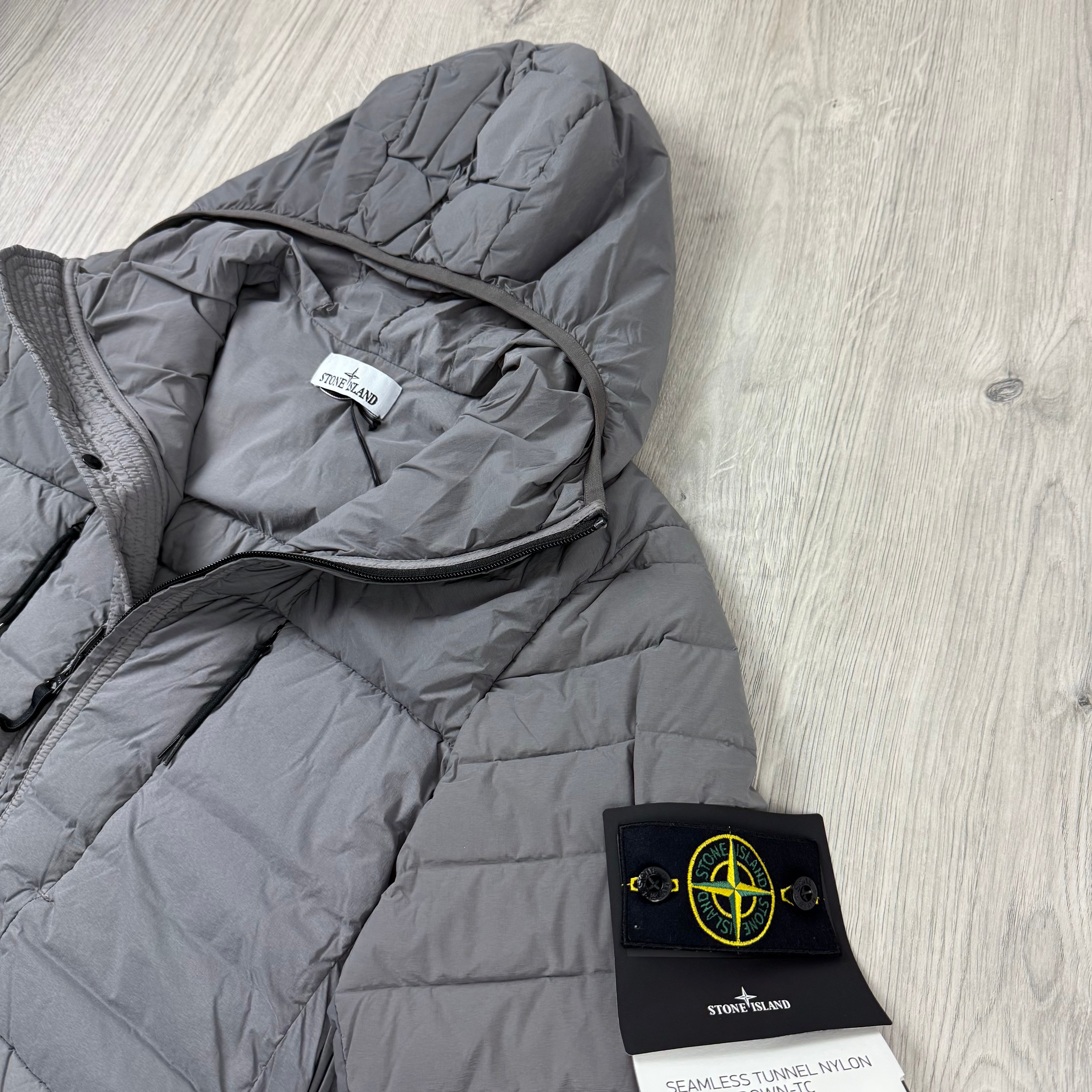 Stone Island Seamless Down Jacket - Cement
