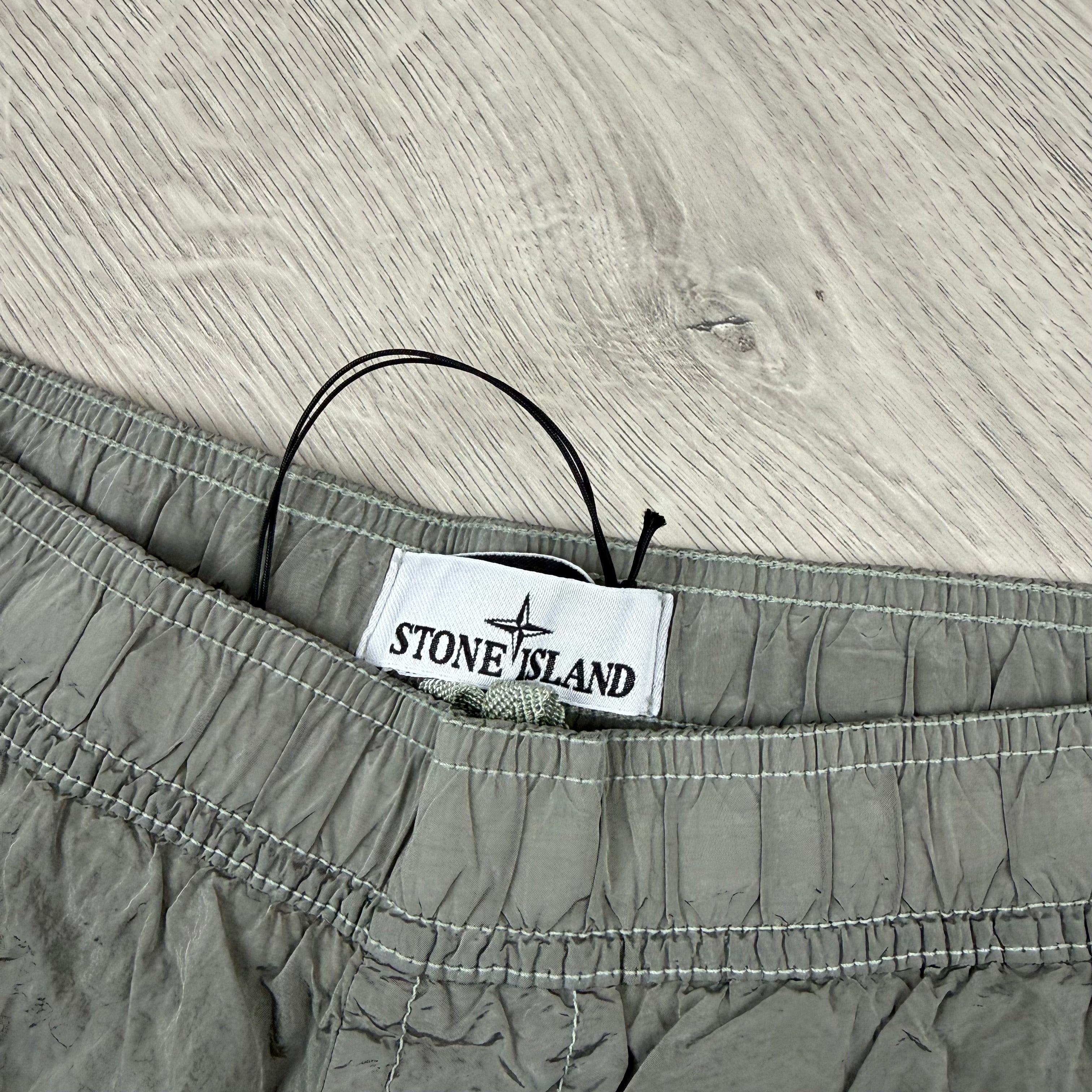 Stone Island Metal Swim Shorts - Pearl Grey