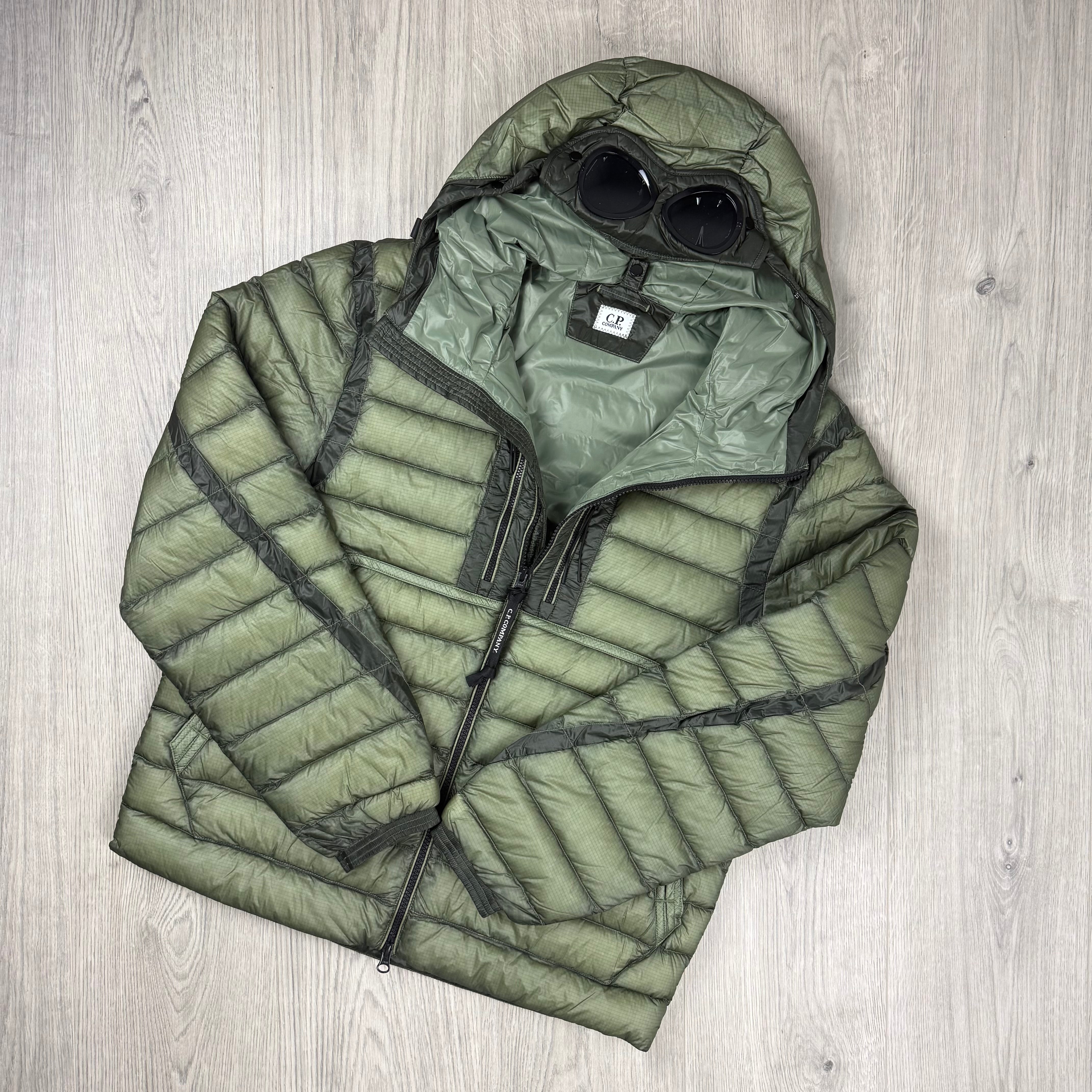 CP Company D.D. Goggle Jacket - Sea Grass