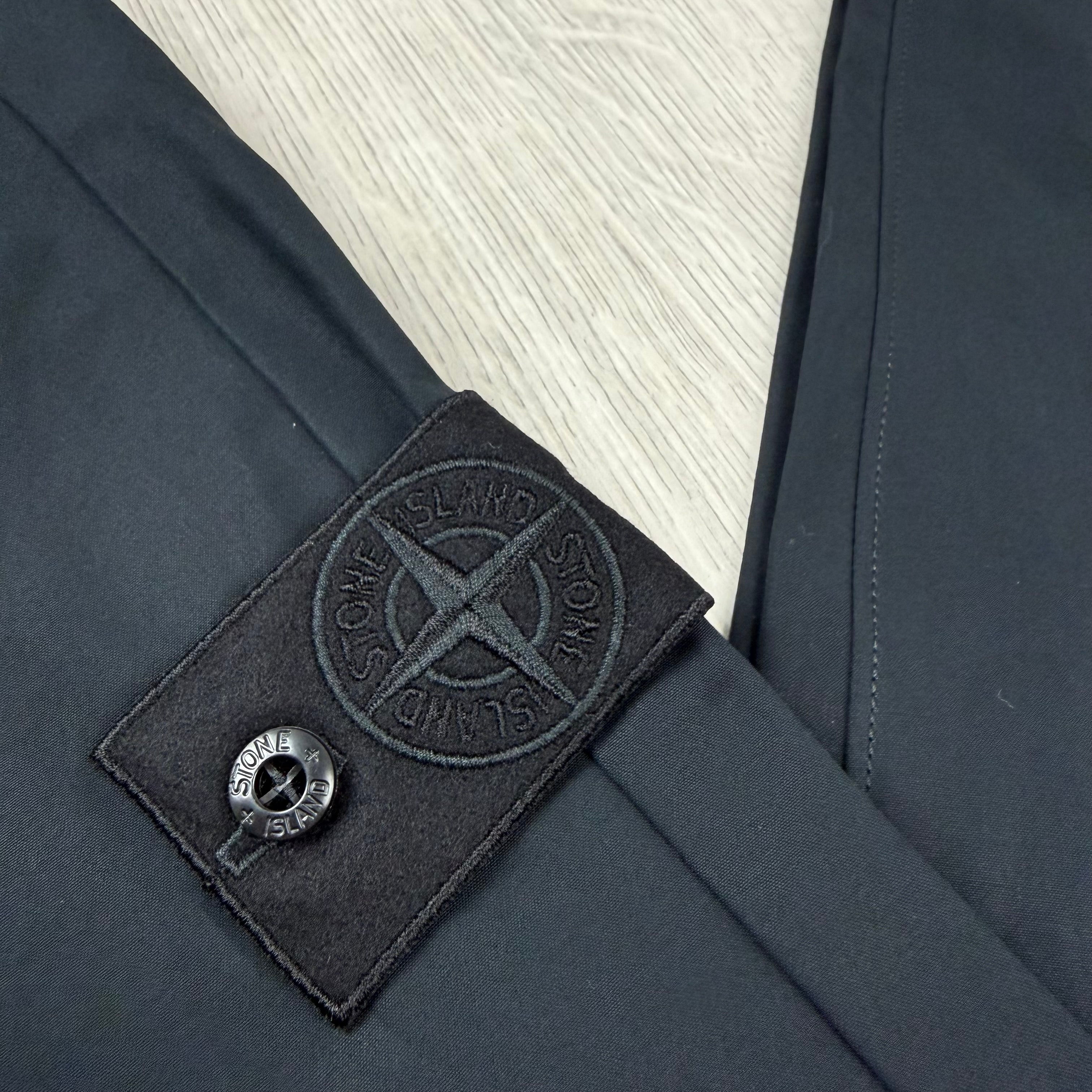 Stone Island Ghost Cargo Trousers - Black