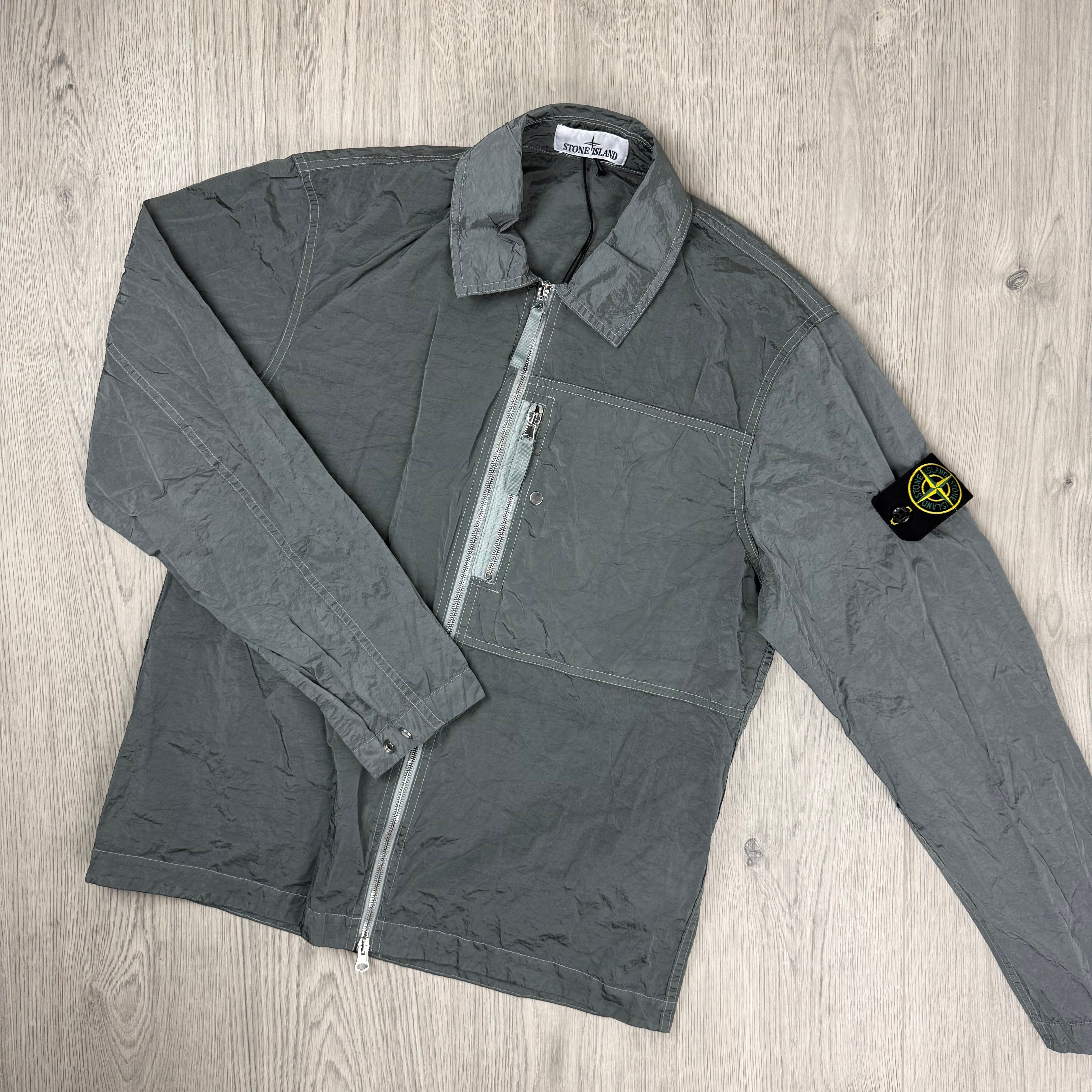 Stone Island Metal Overshirt - Cement