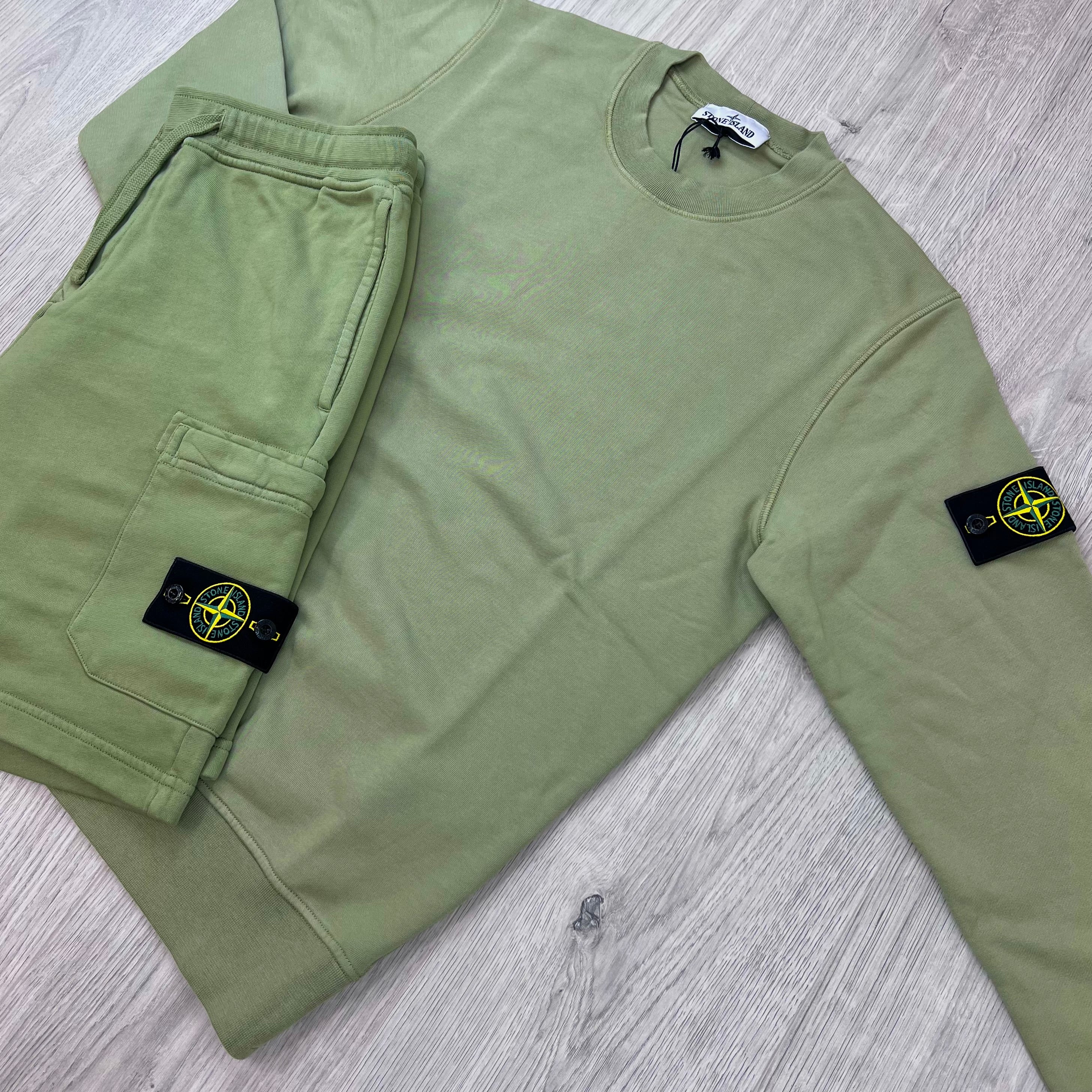 Stone Island Tracksuit - Laurel Green