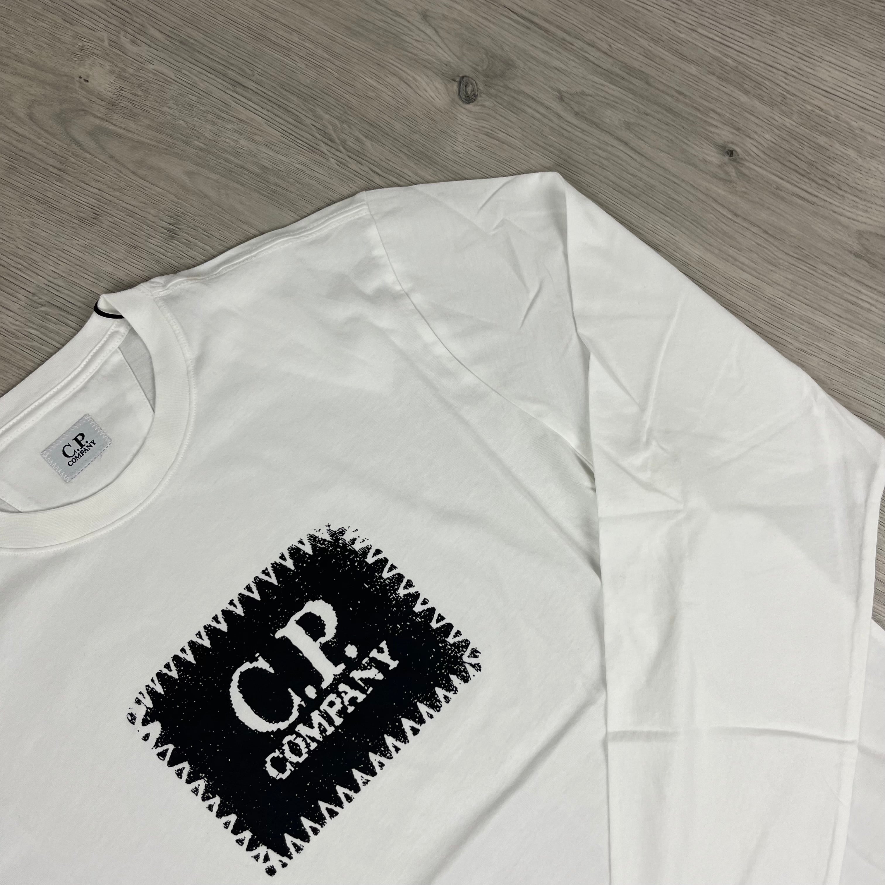 CP Company Stamp T-Shirt - White