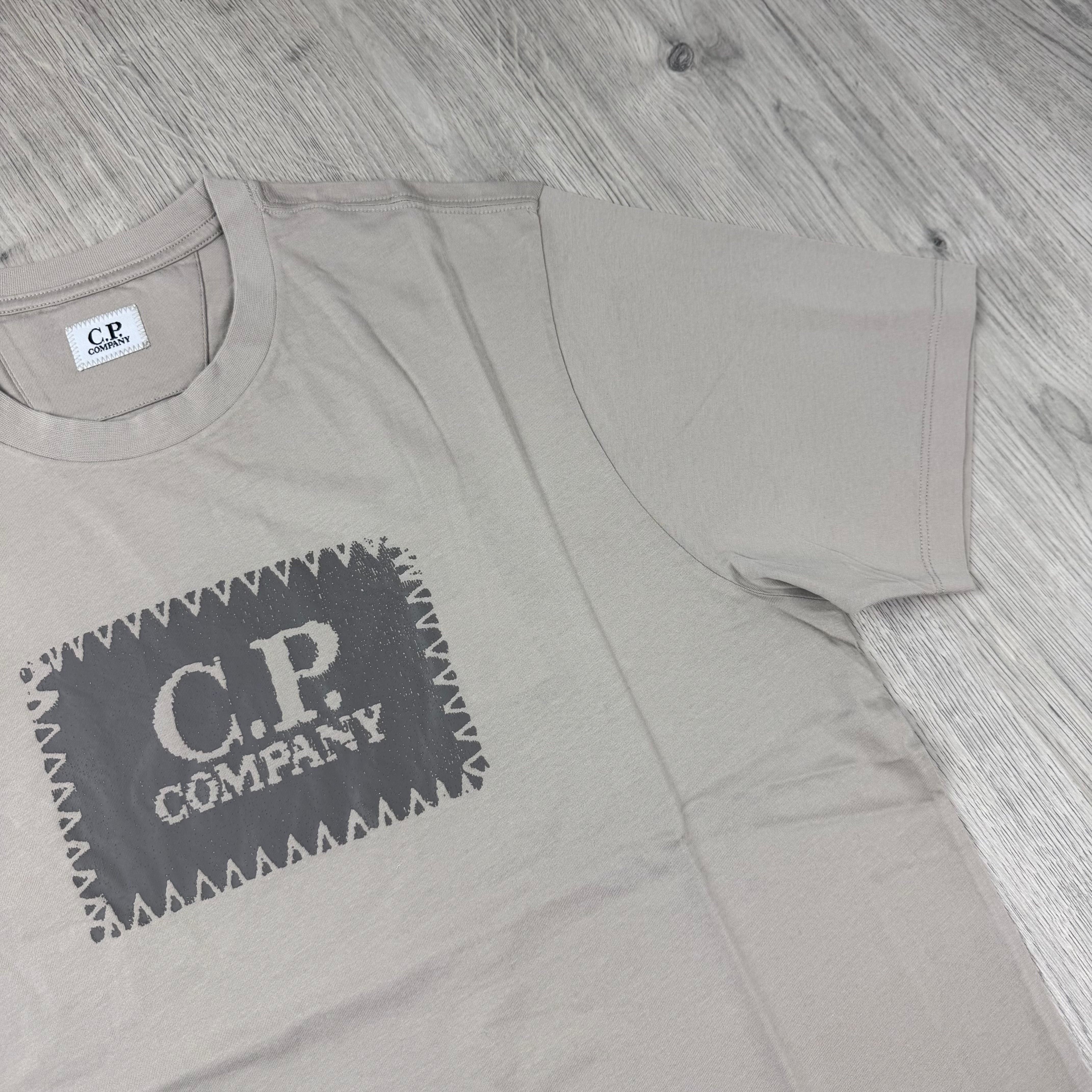 CP Company Stamp T-Shirt - Dove