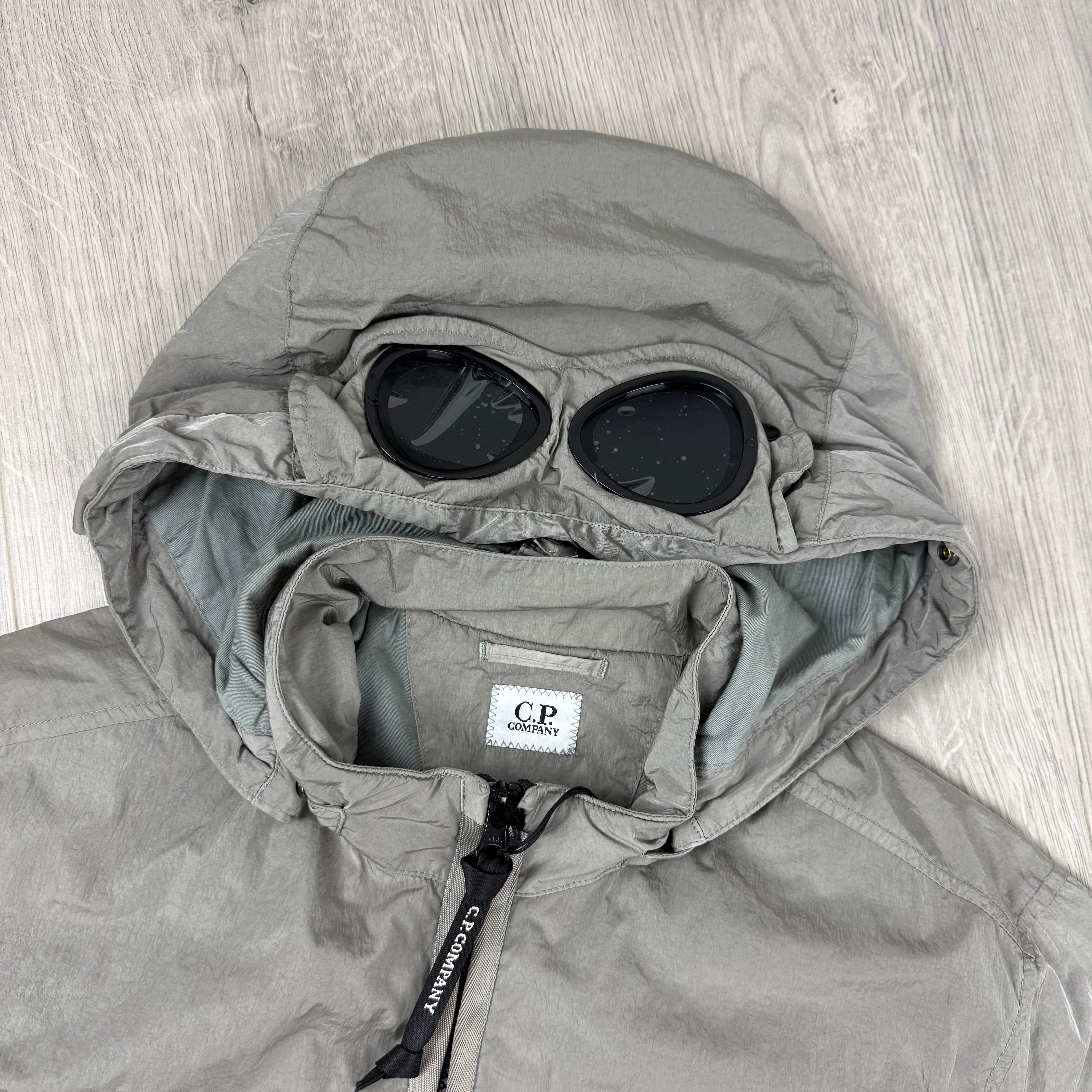 CP Company Goggle Zip Overshirt - Moonmist