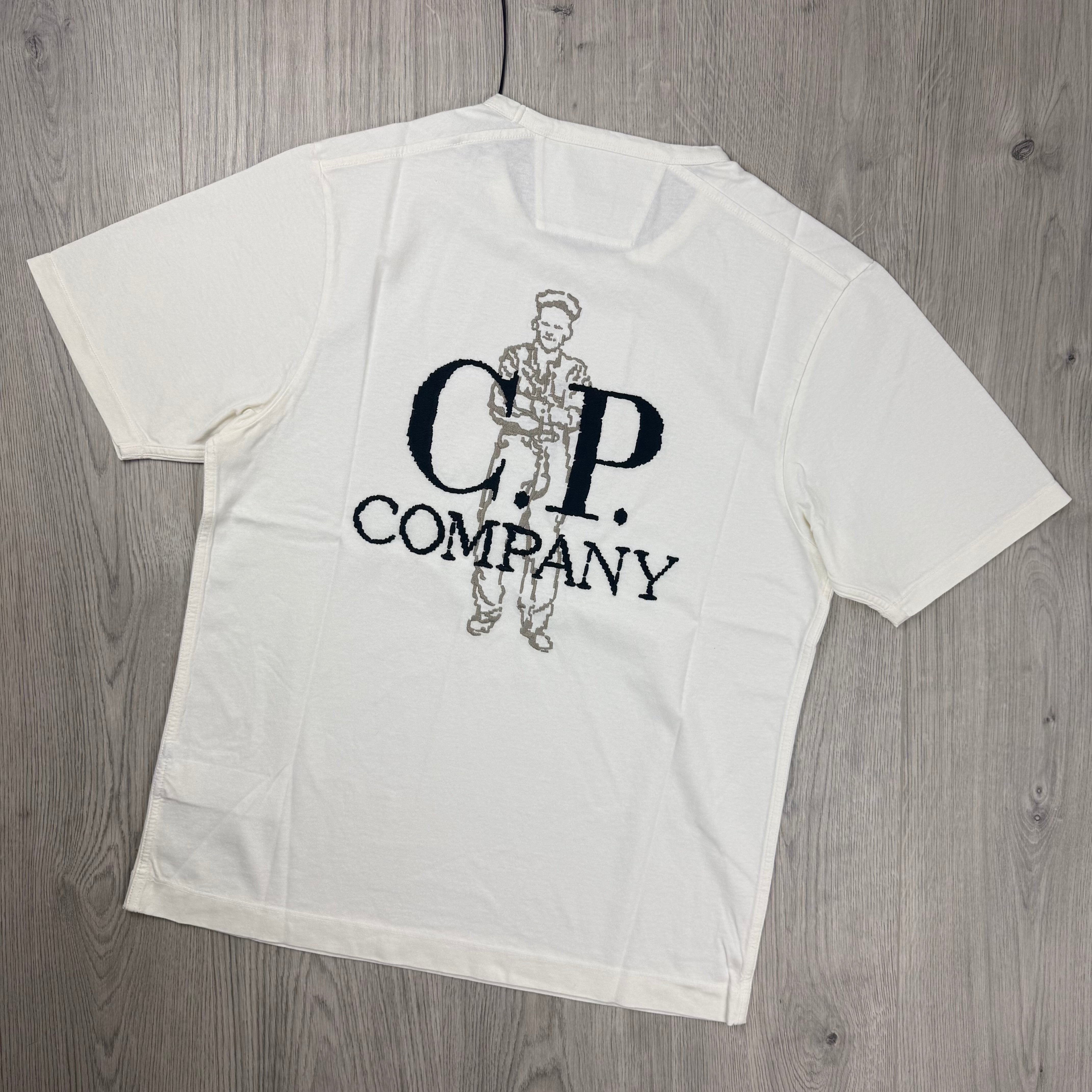 CP Company Embroidered Sailor T-Shirt - White