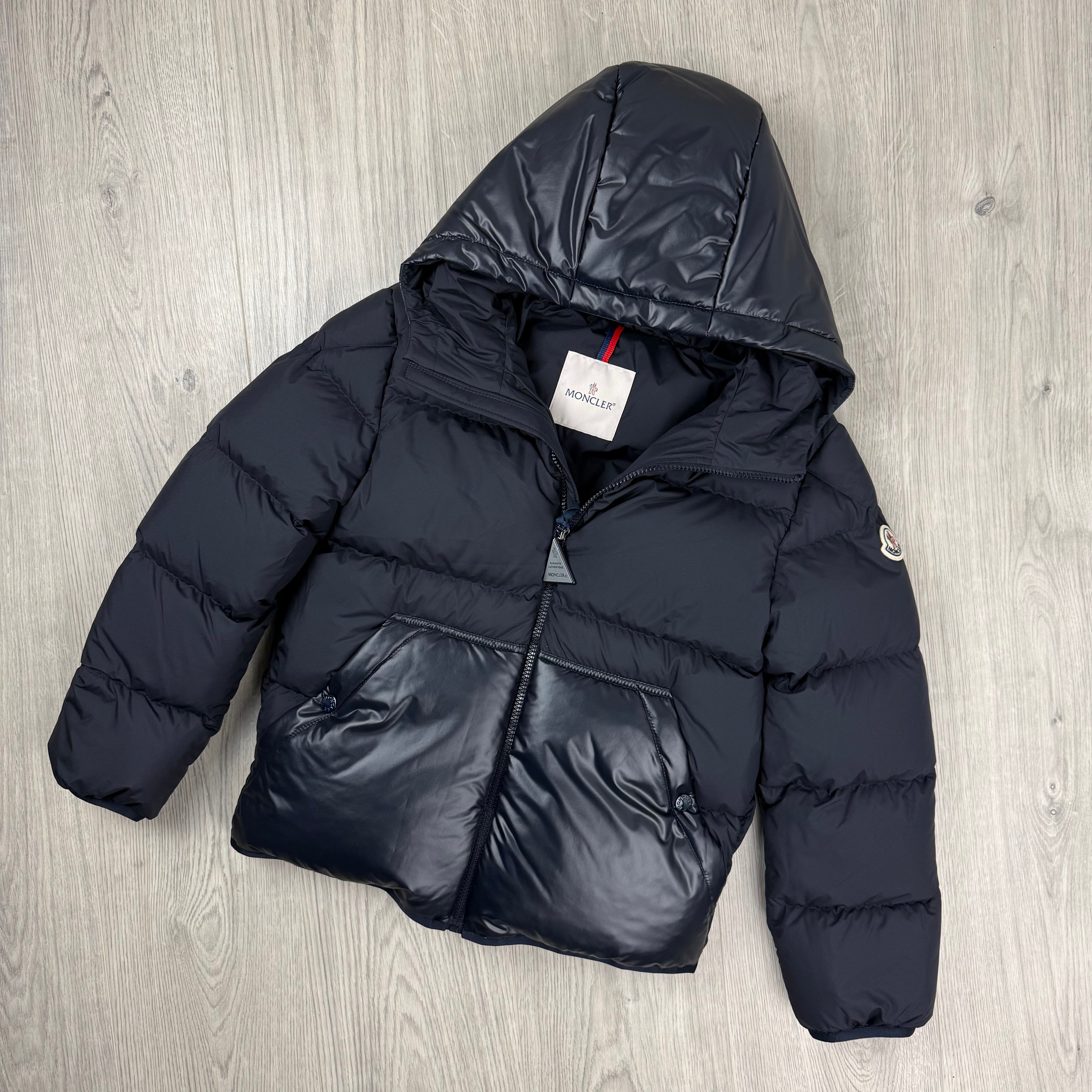 Moncler Junior Barin Coat - Navy