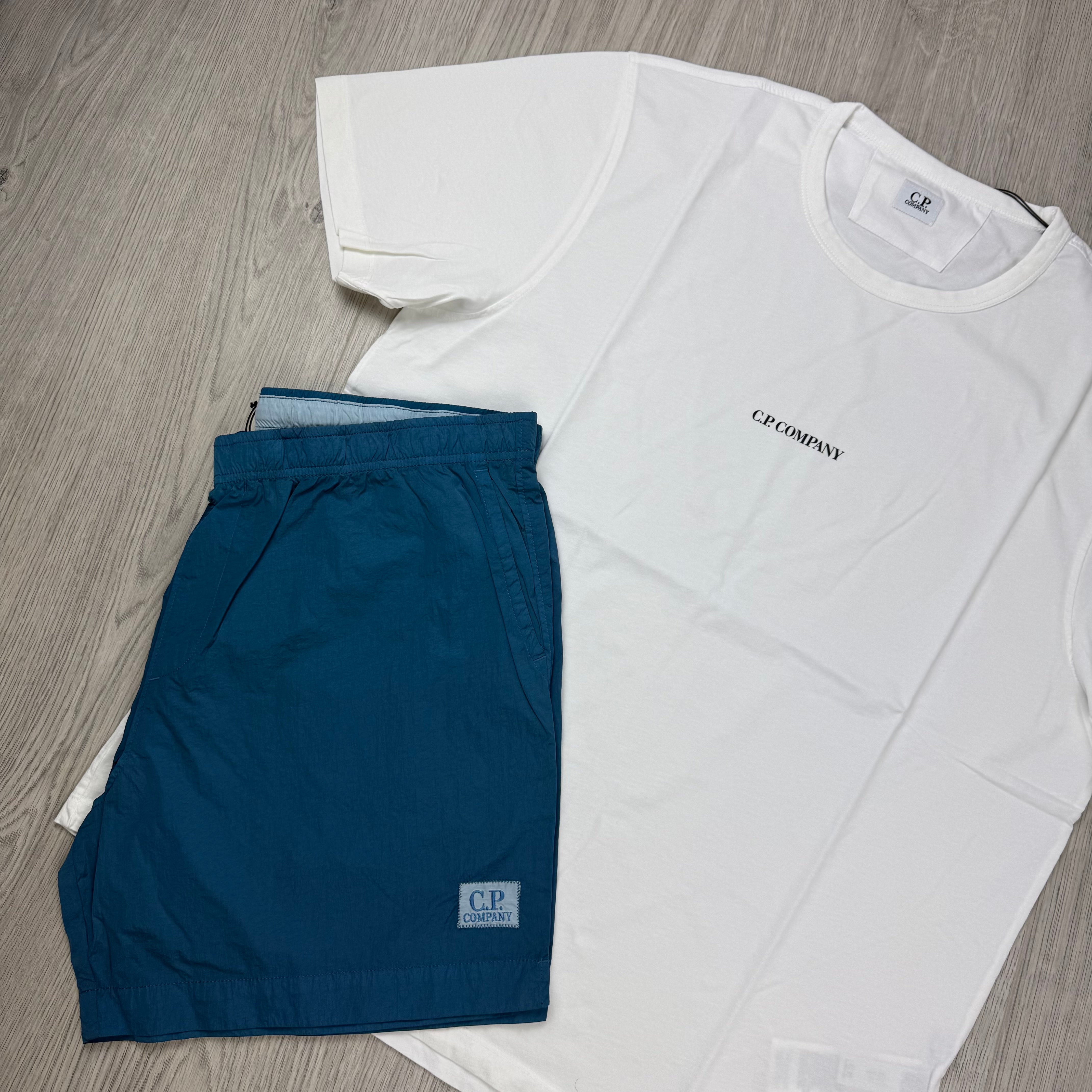 CP Company Holiday Set - White/Ink Blue
