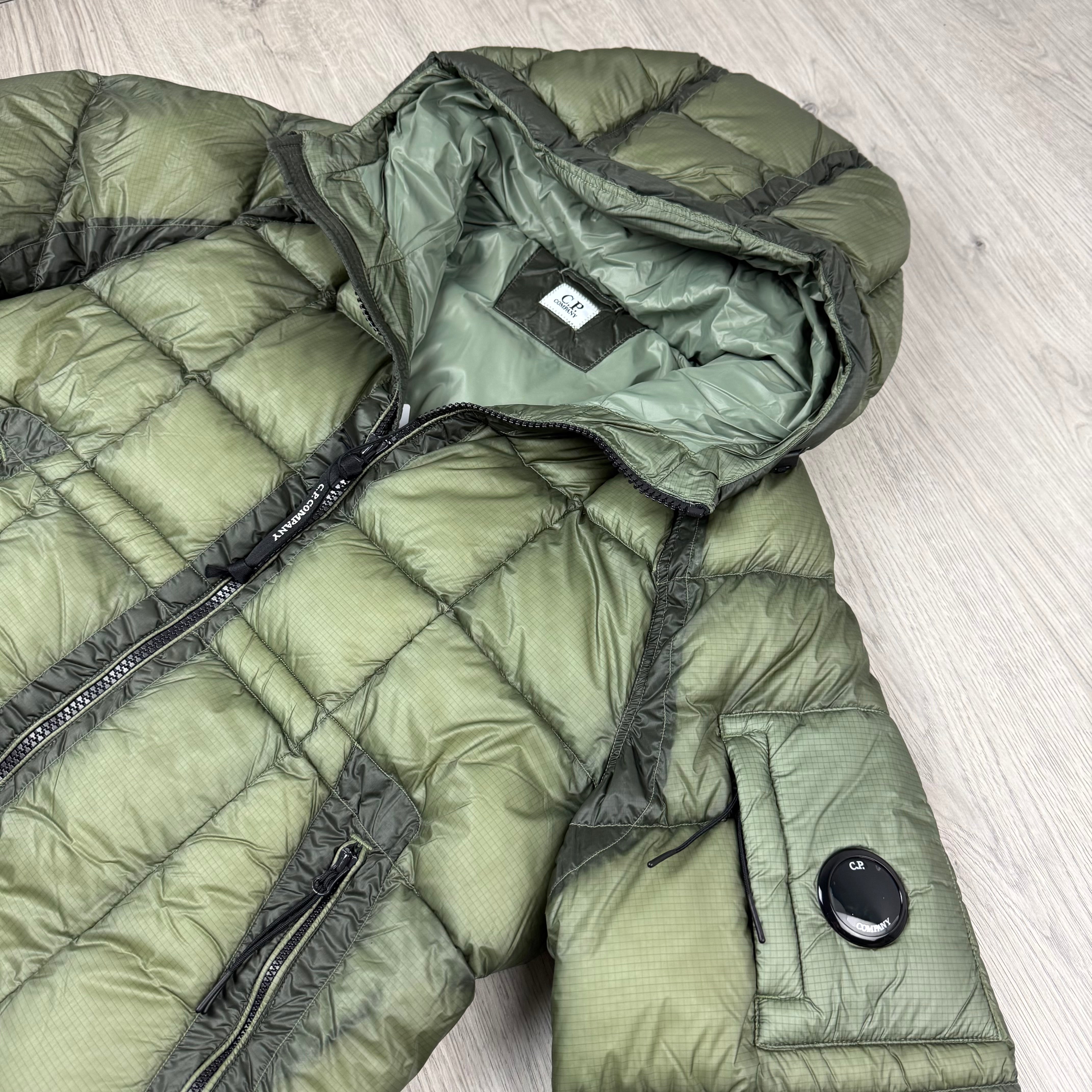 CP Company D.D. Shell Down Jacket - Sea Grass