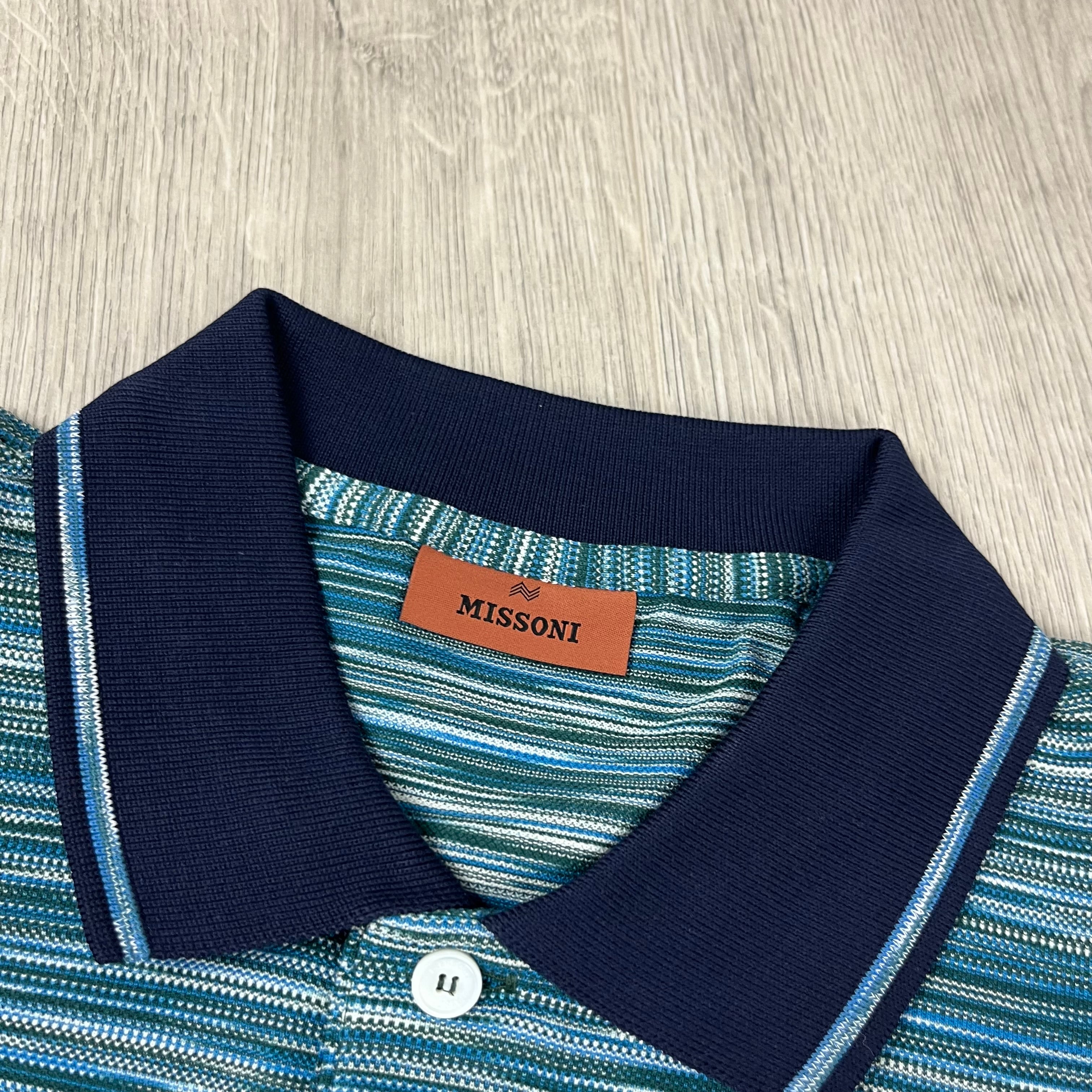 Missoni Space Dye Polo Shirt - Multicolour