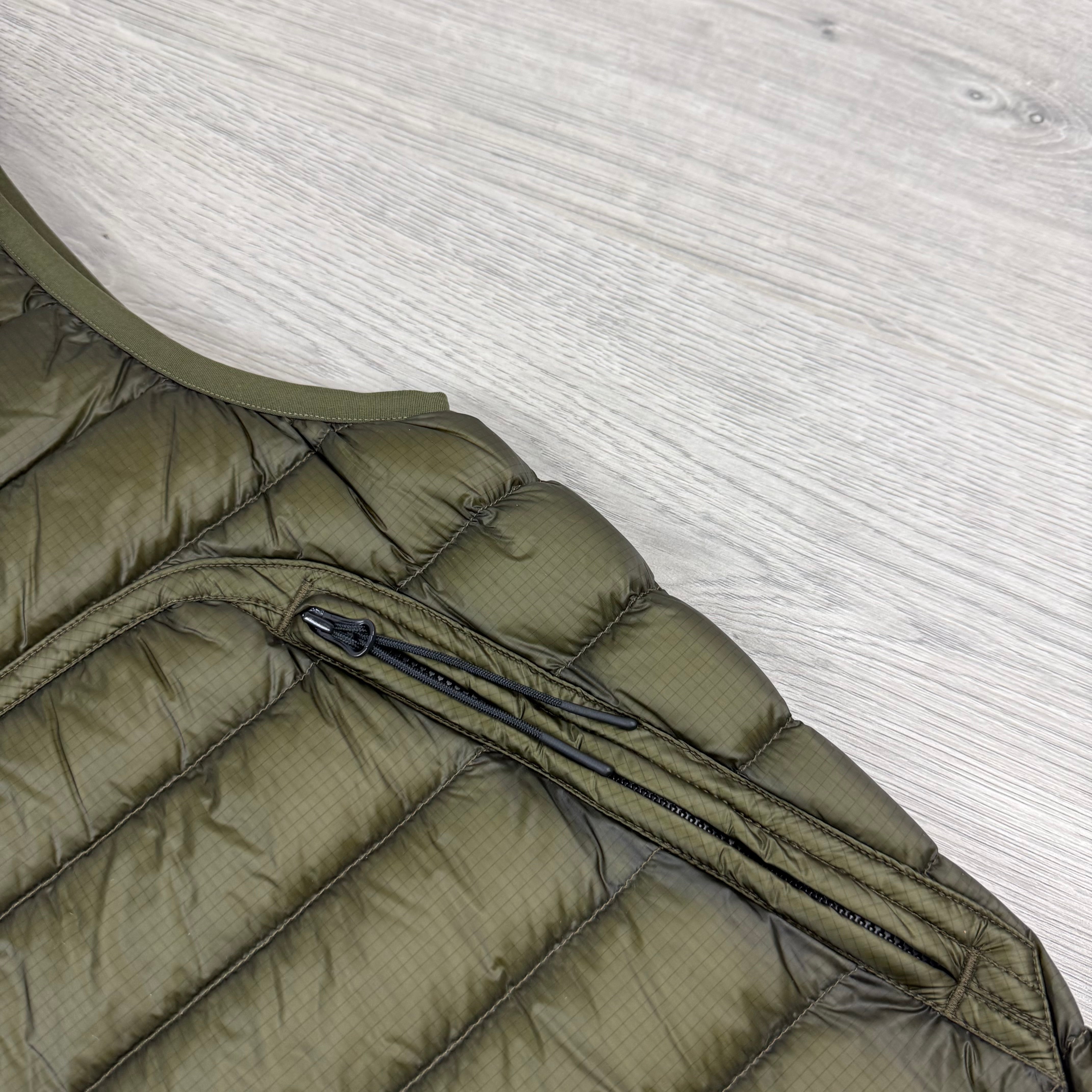 CP Company D.D. Shell Gilet - Ivy Green
