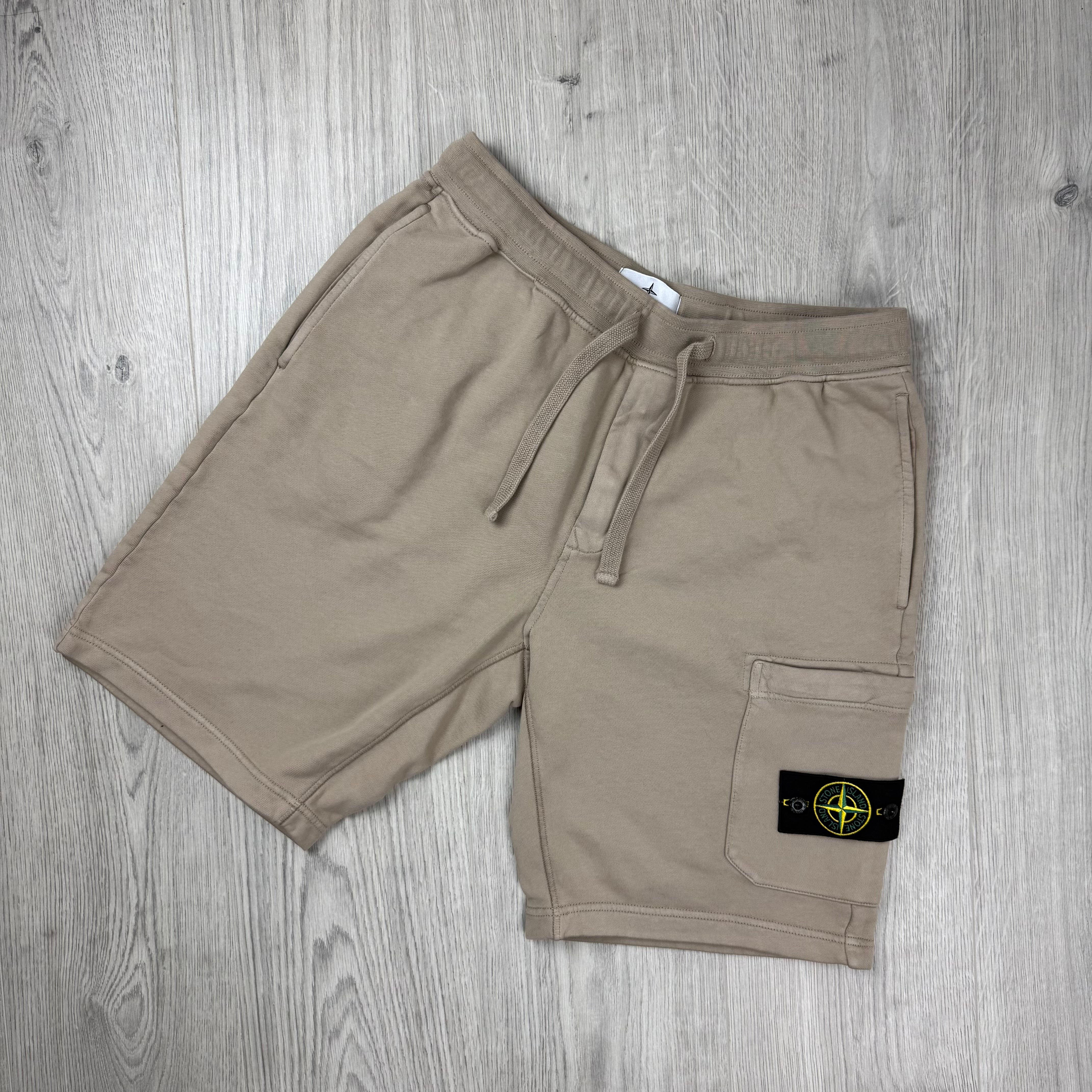 Stone Island Jersey Shorts - Desert