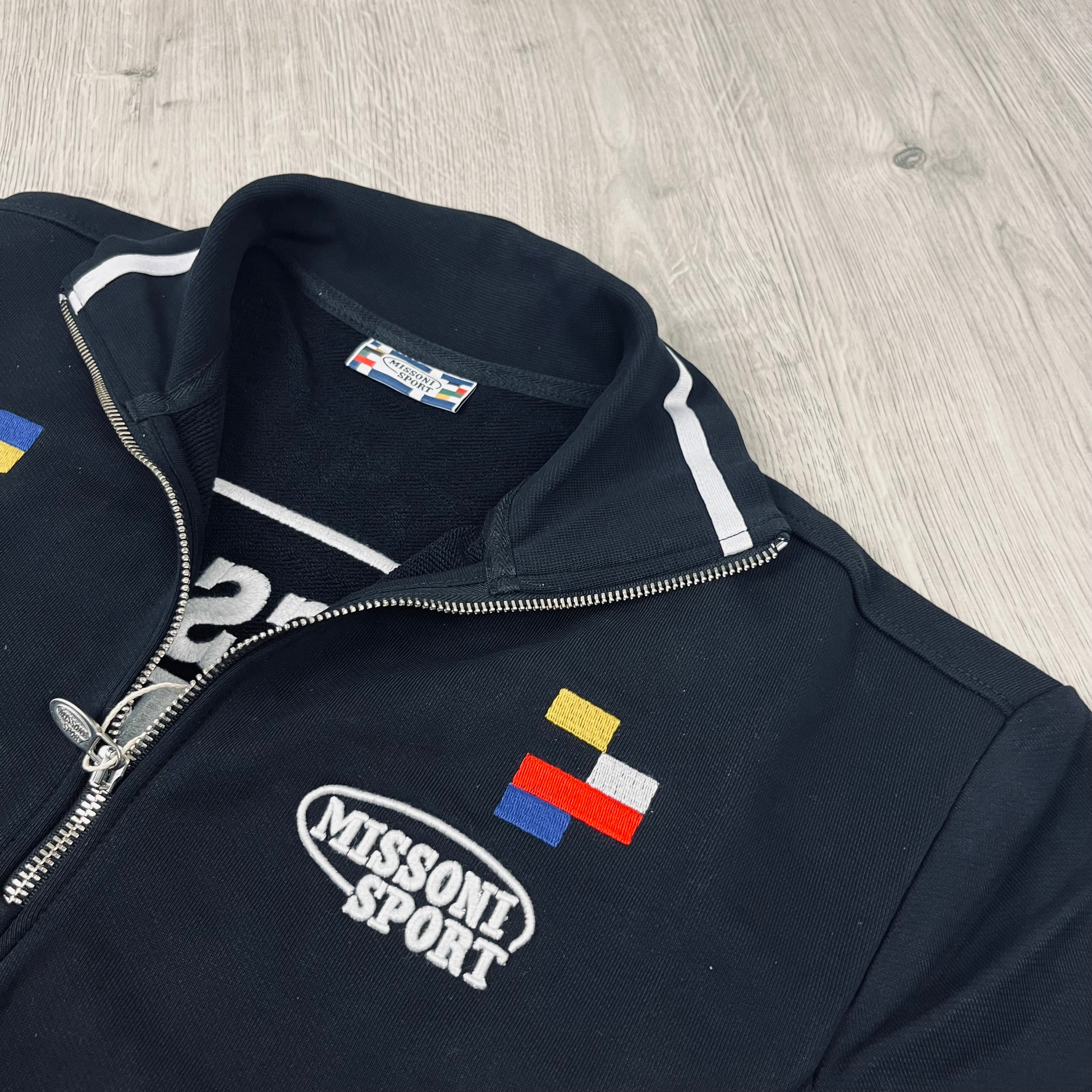 Missoni Sport Zip Sweatshirt - Black