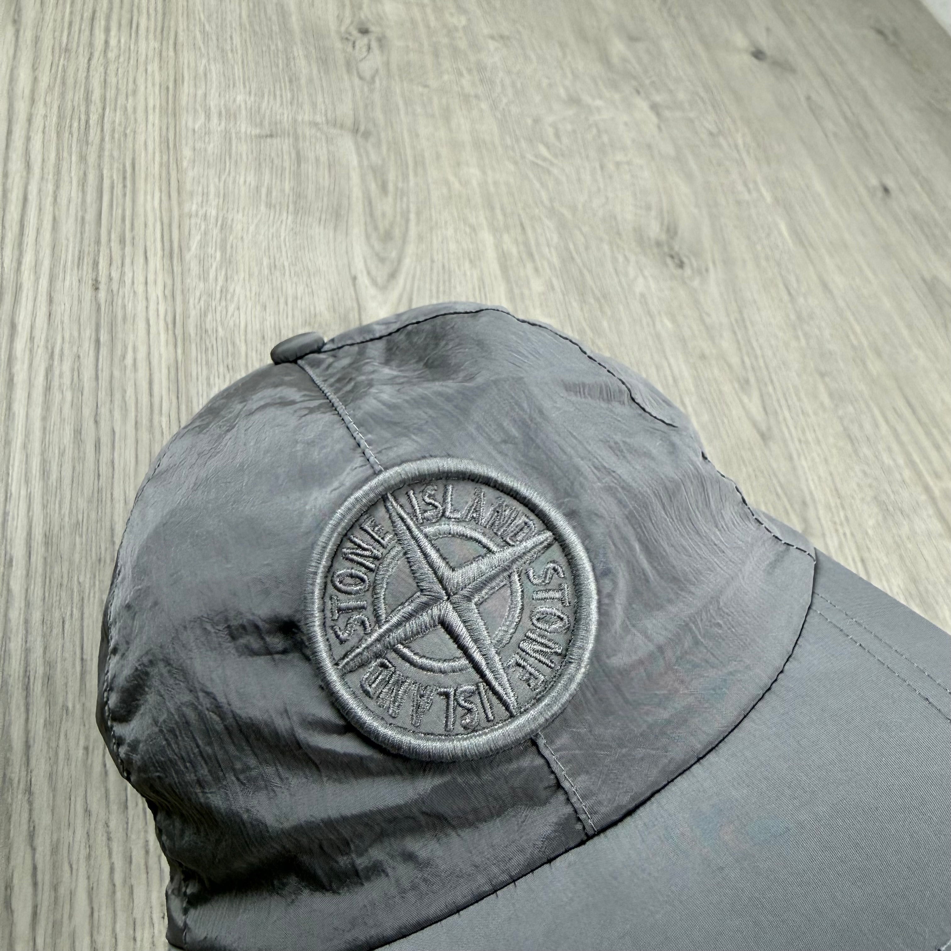 Stone Island Metal Baseball Cap - Pearl Grey
