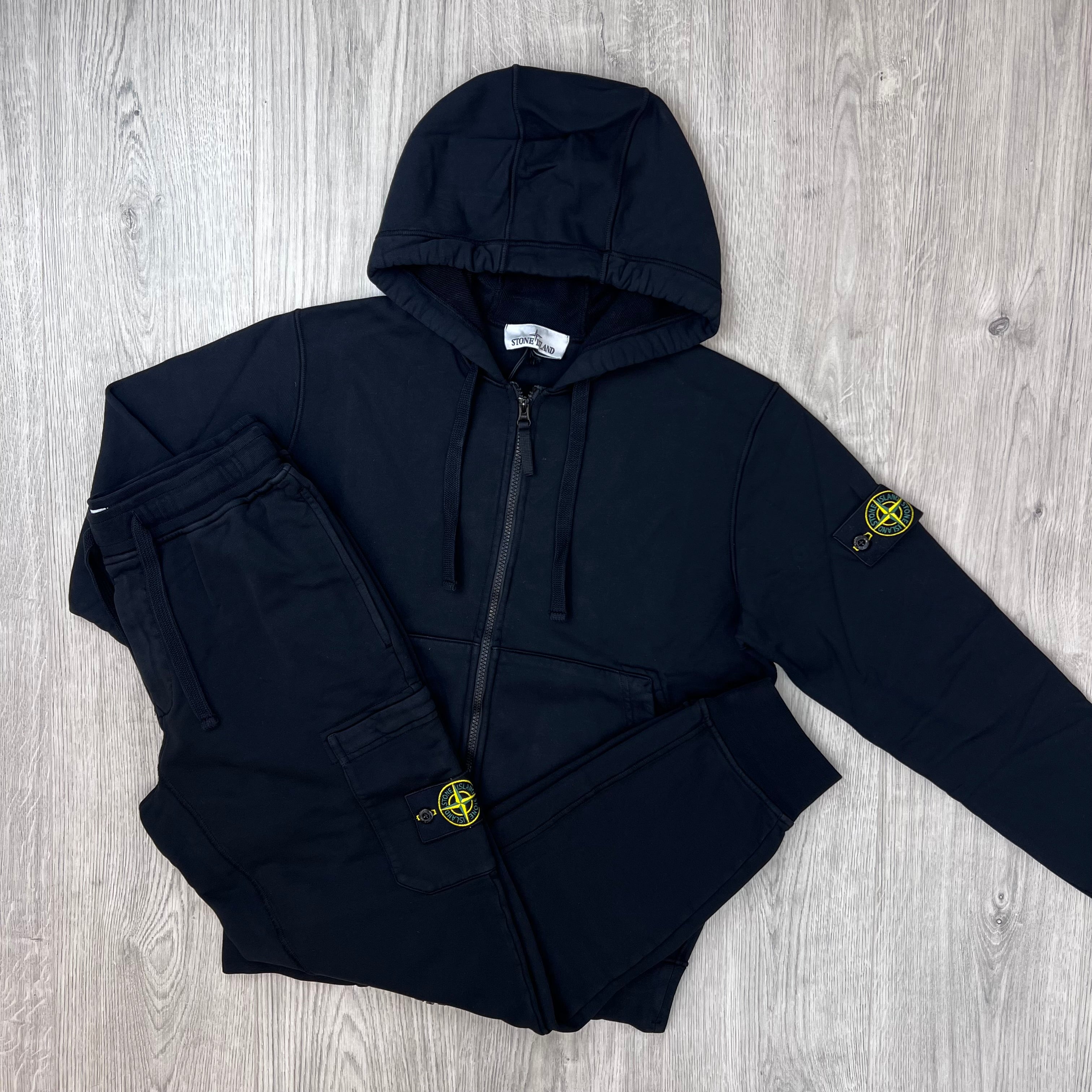Stone Island Tracksuit - Black