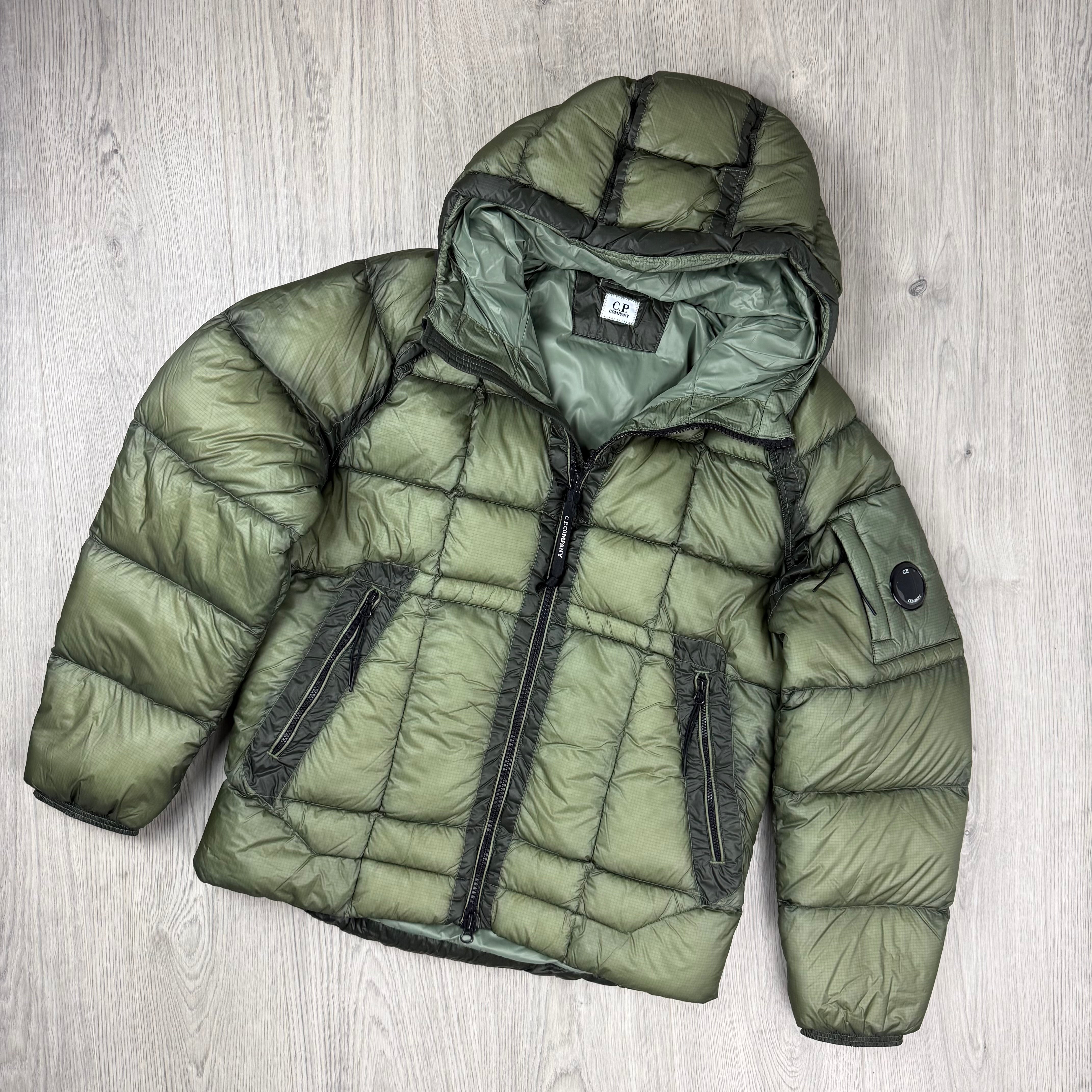 CP Company D.D. Shell Down Jacket - Sea Grass