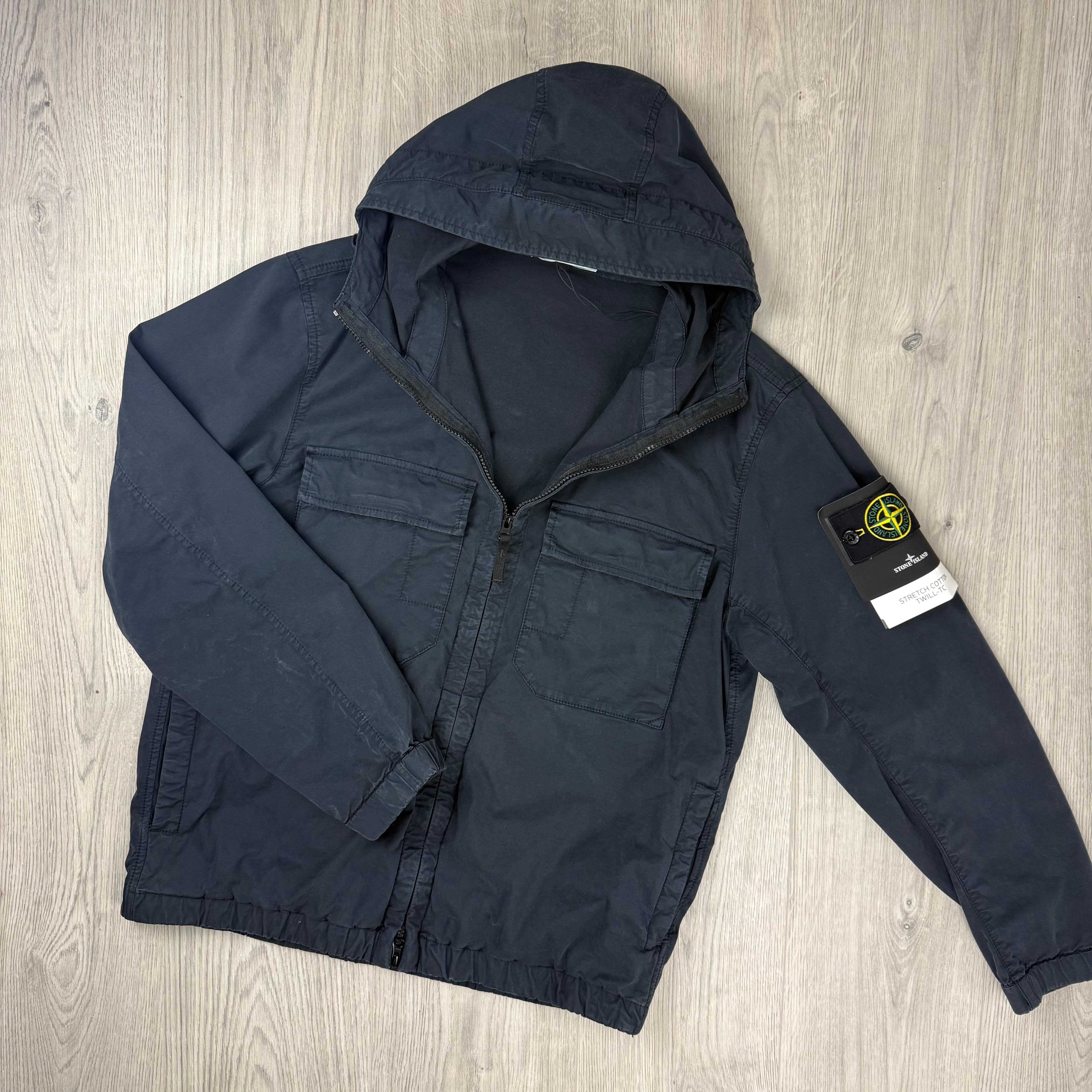 Stone Island Supima Jacket - Navy