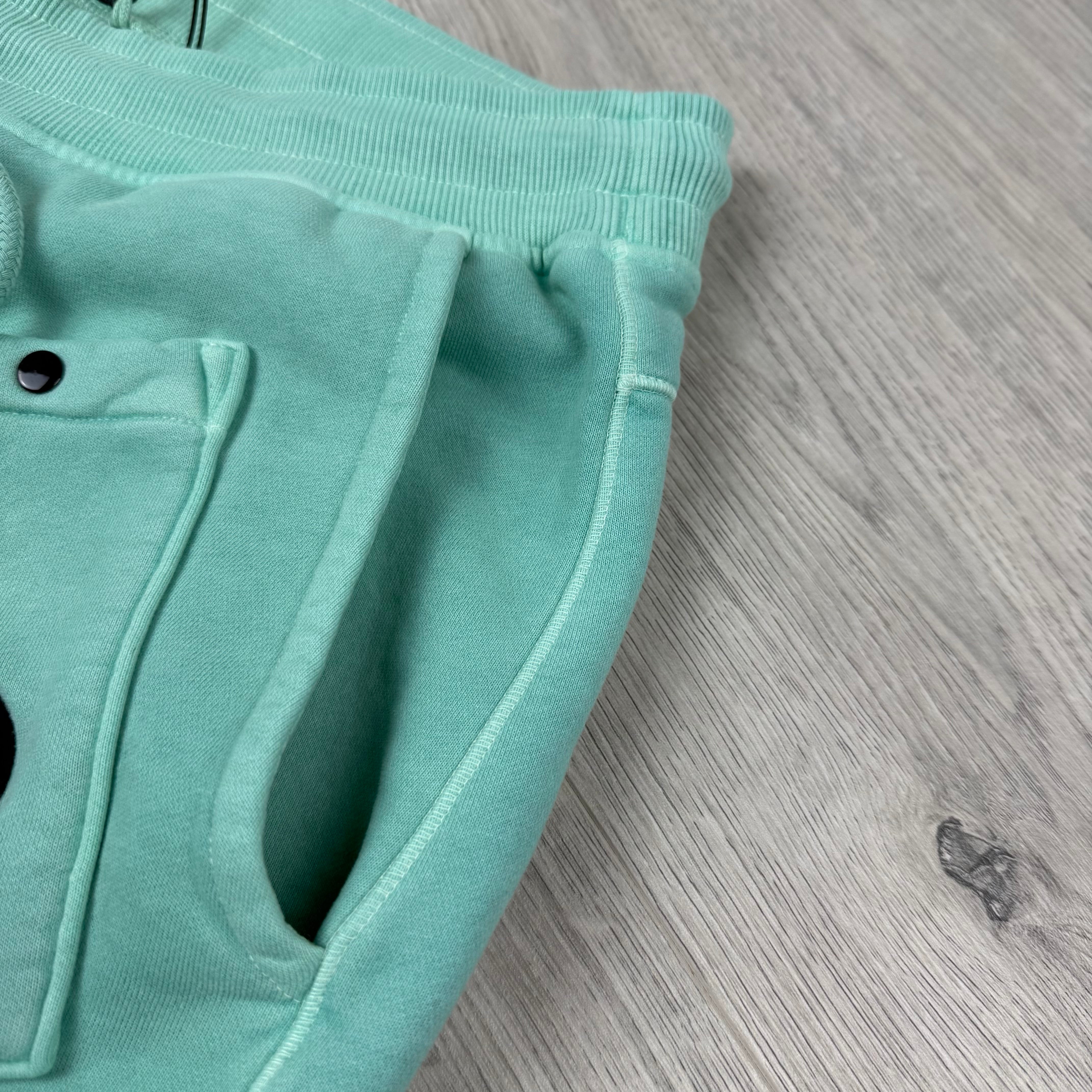 CP Company Jersey Shorts - Mineral Blue