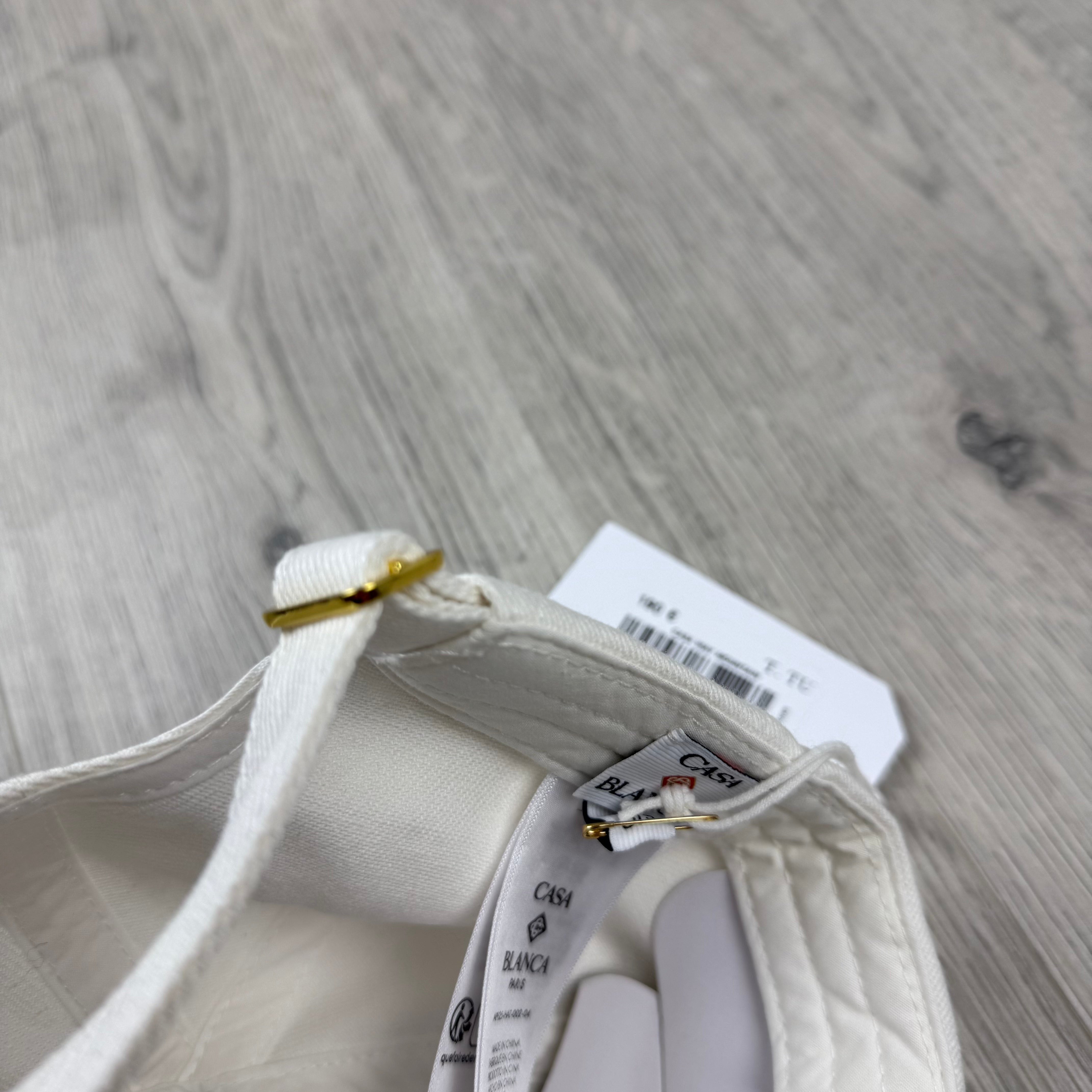 Casablanca 'Casa Way' Baseball Cap - White