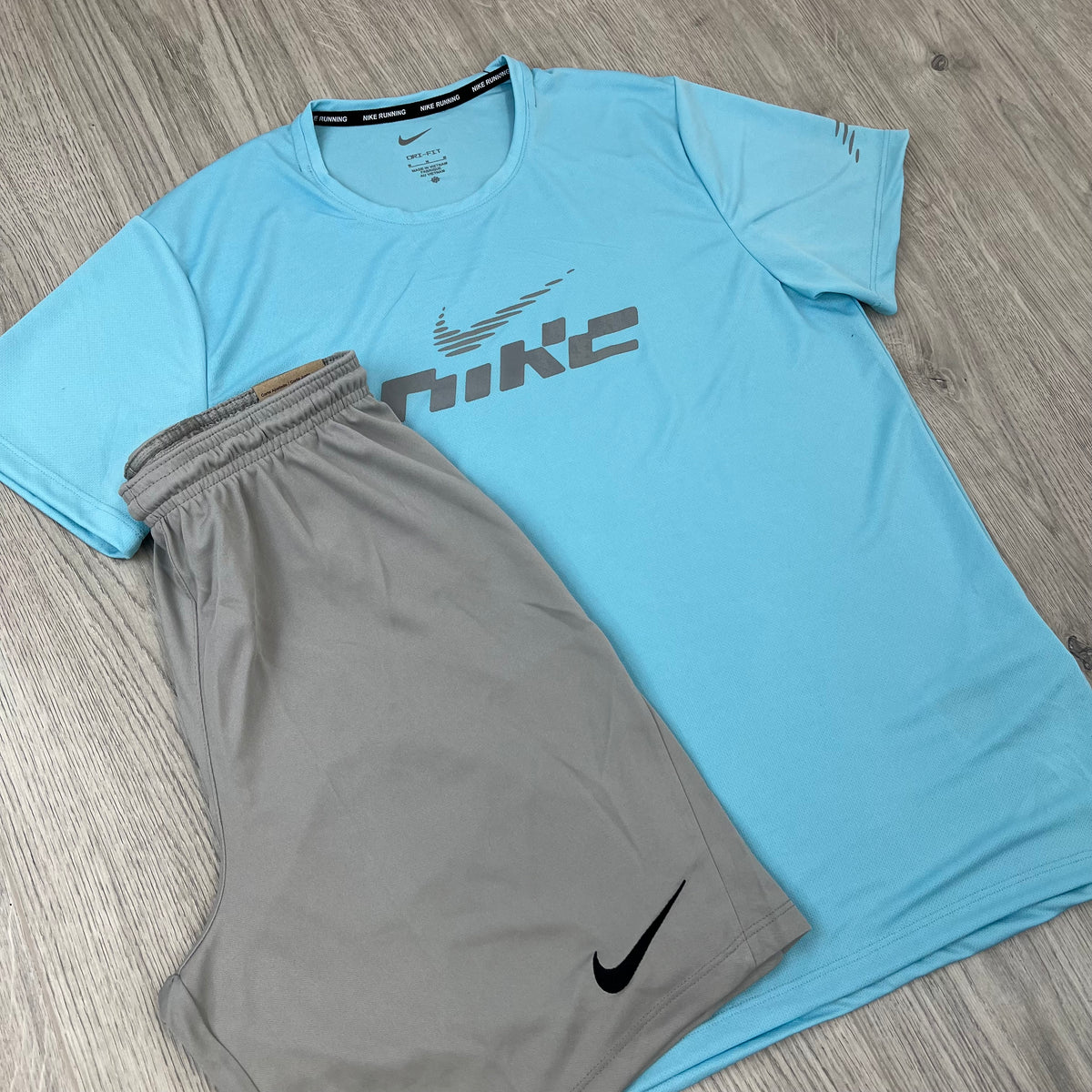Nike 'Miler' Flash Set - Blue/Grey
