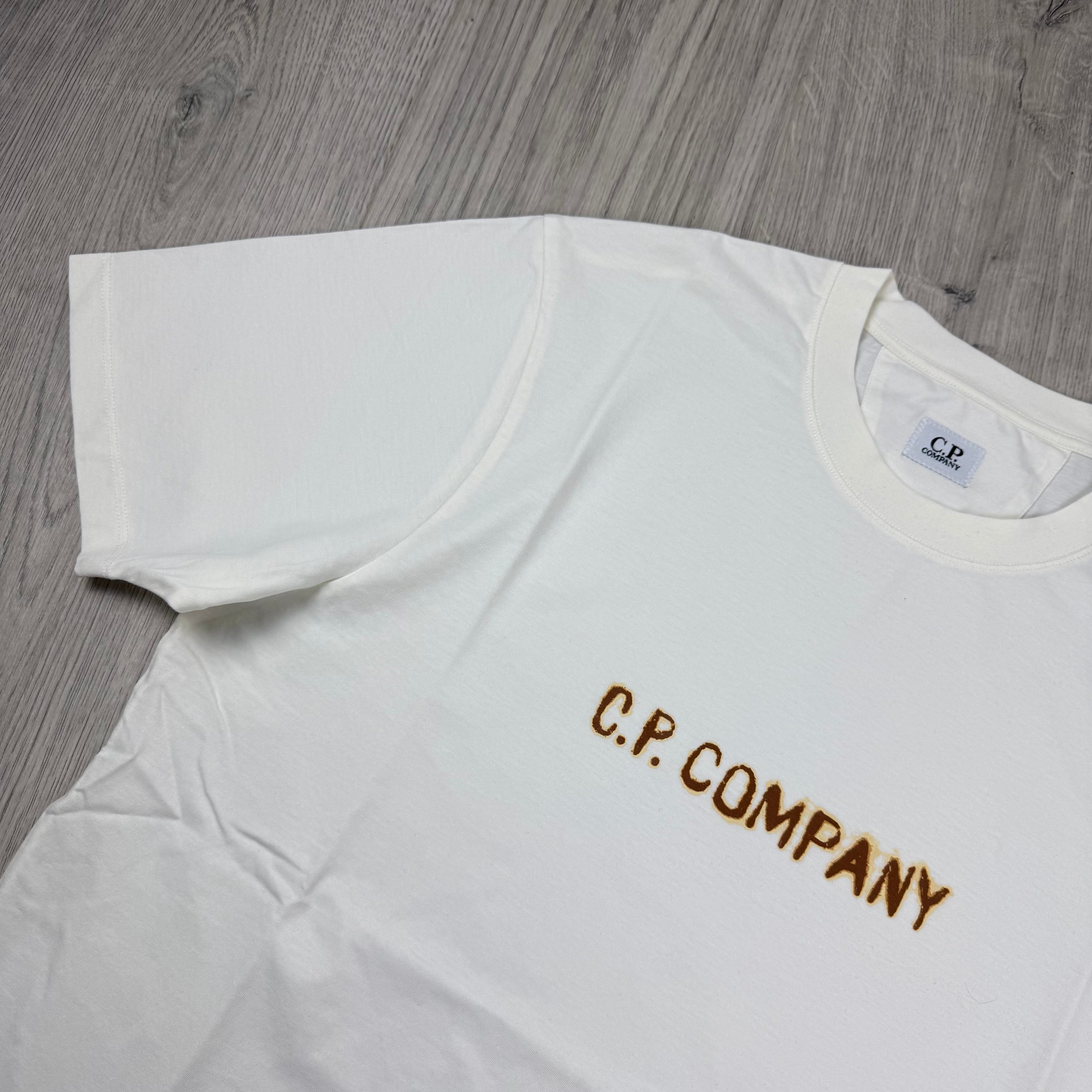 CP Company Printed T-Shirt - White
