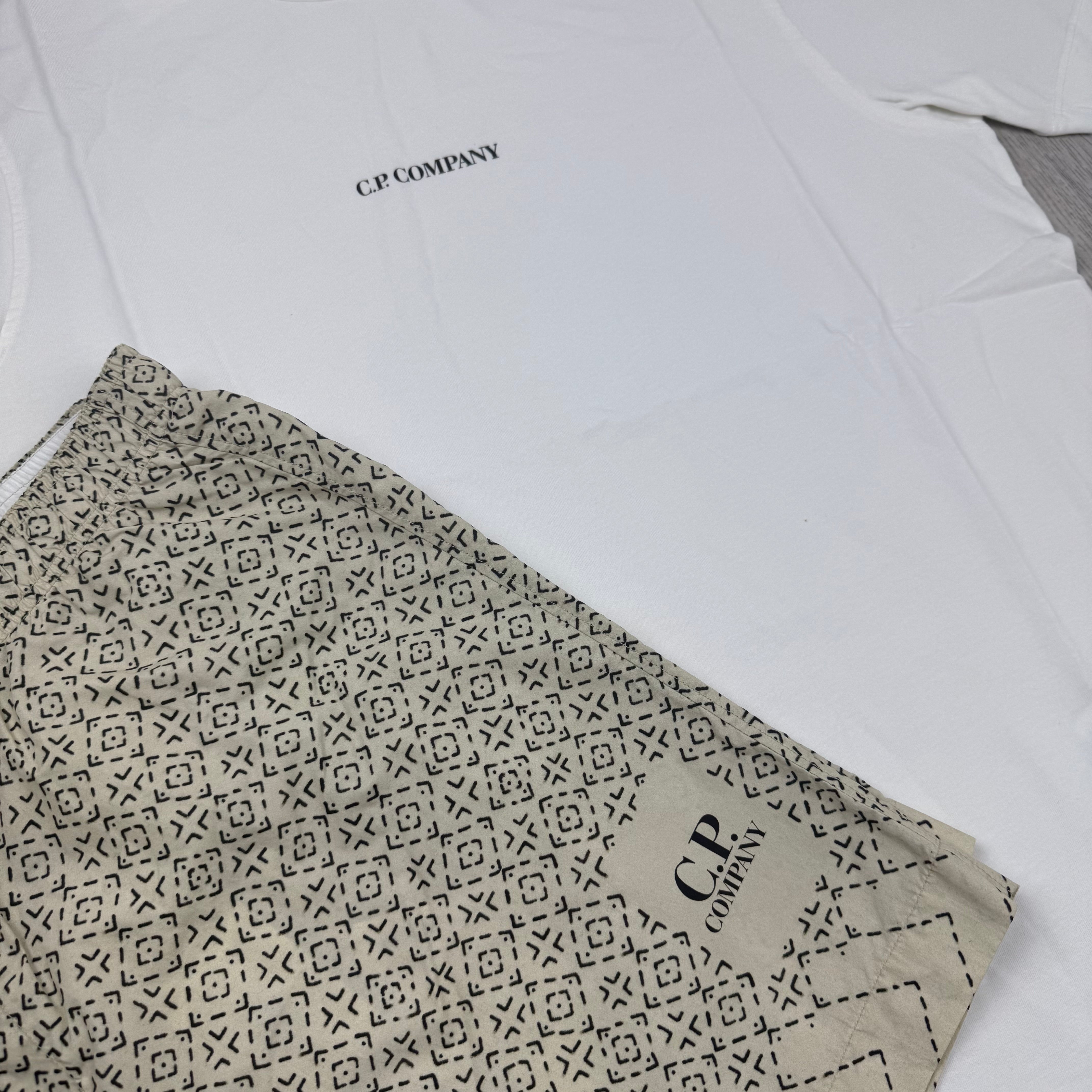 CP Company Holiday Set - White/Pistachio