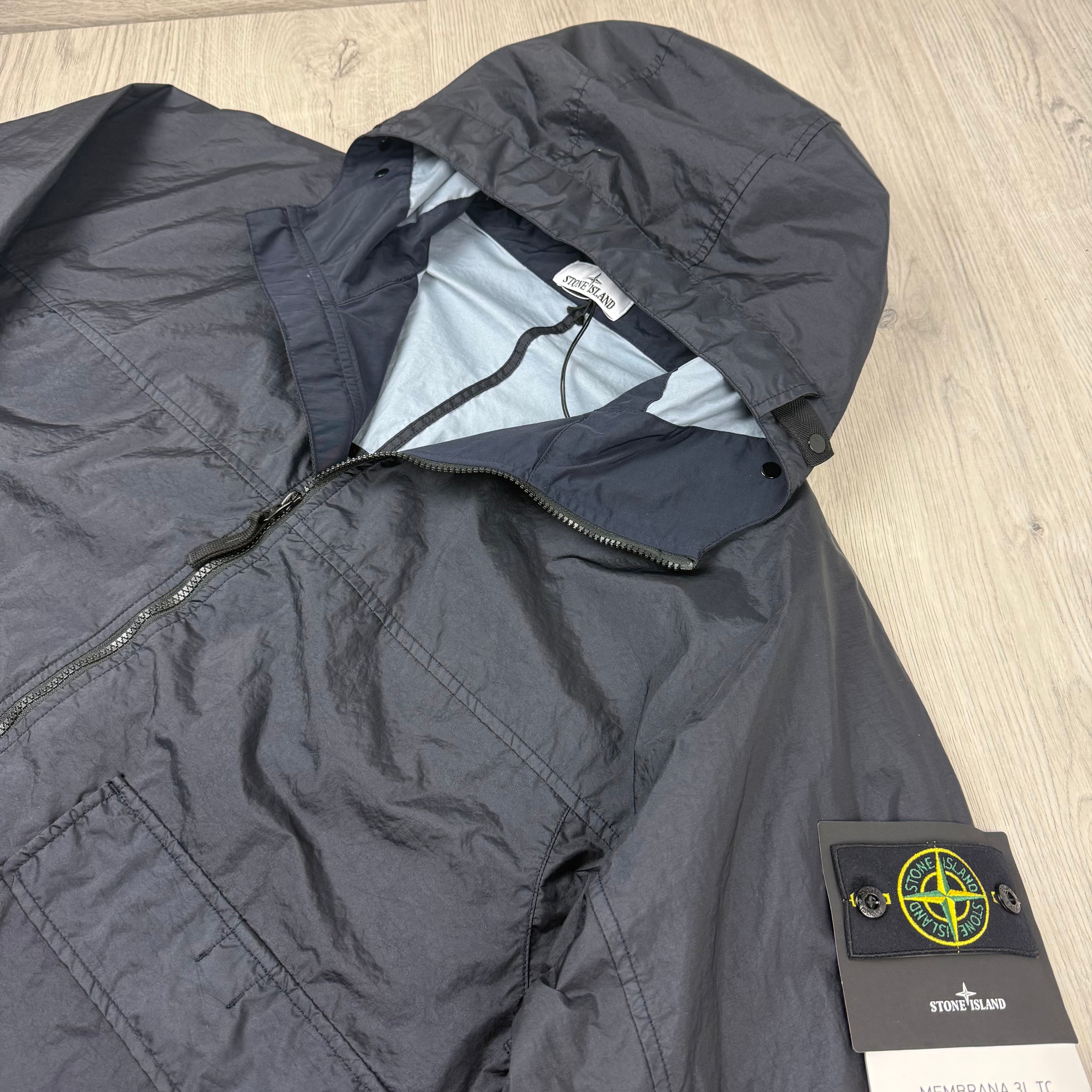 Stone Island Membrana Jacket - Navy