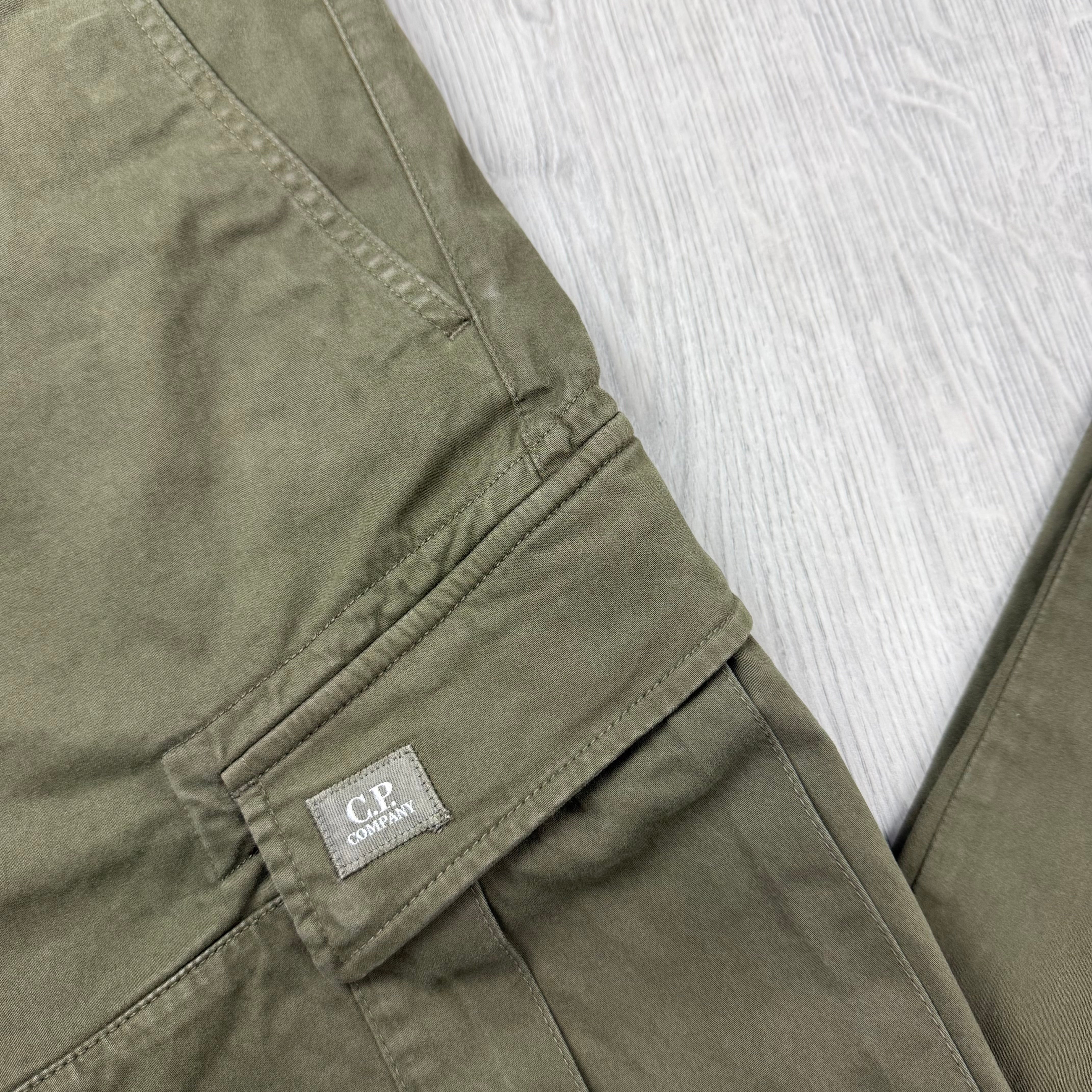 CP Company Cargo Trousers - Ivy Green