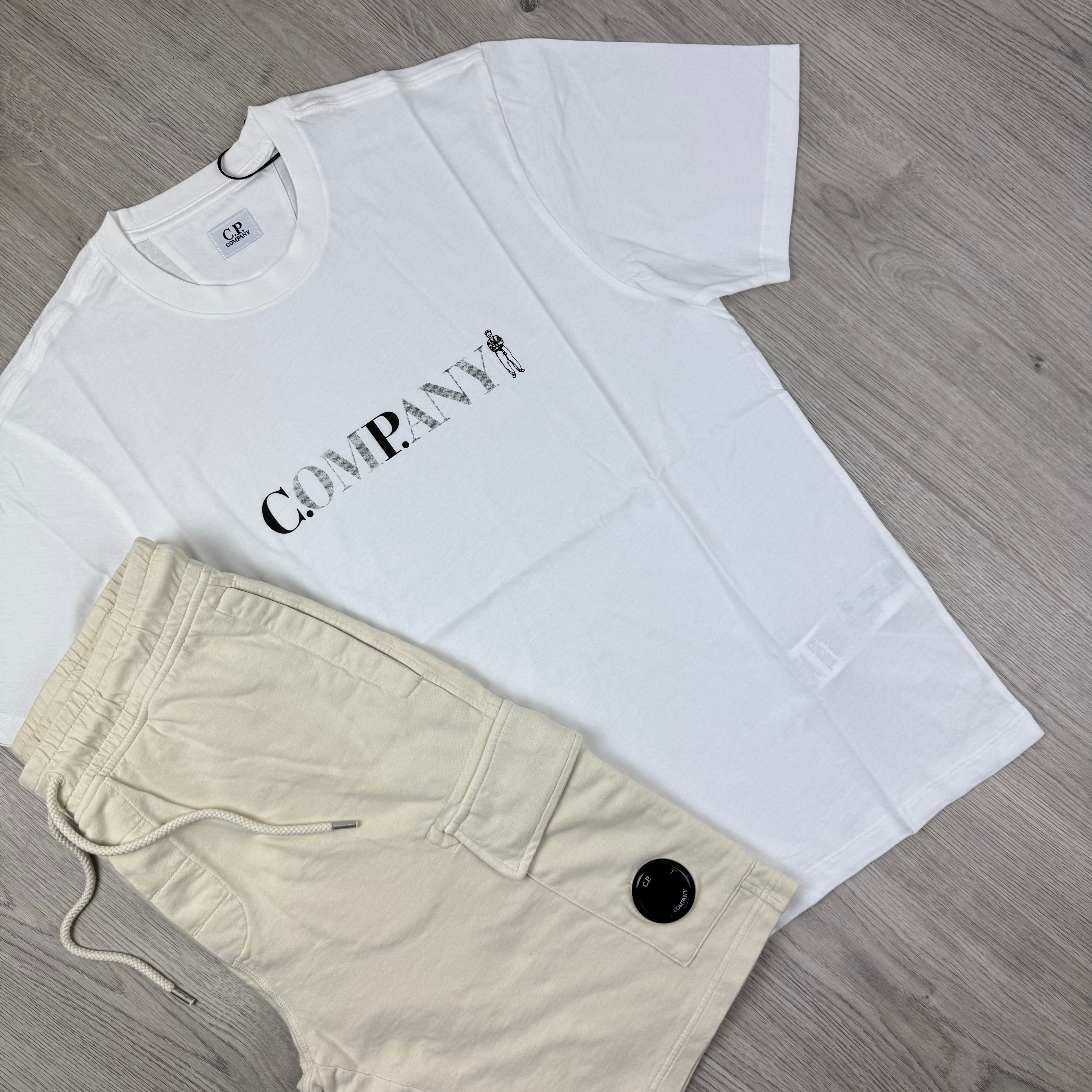 CP Company Set - White/Frozen Dew