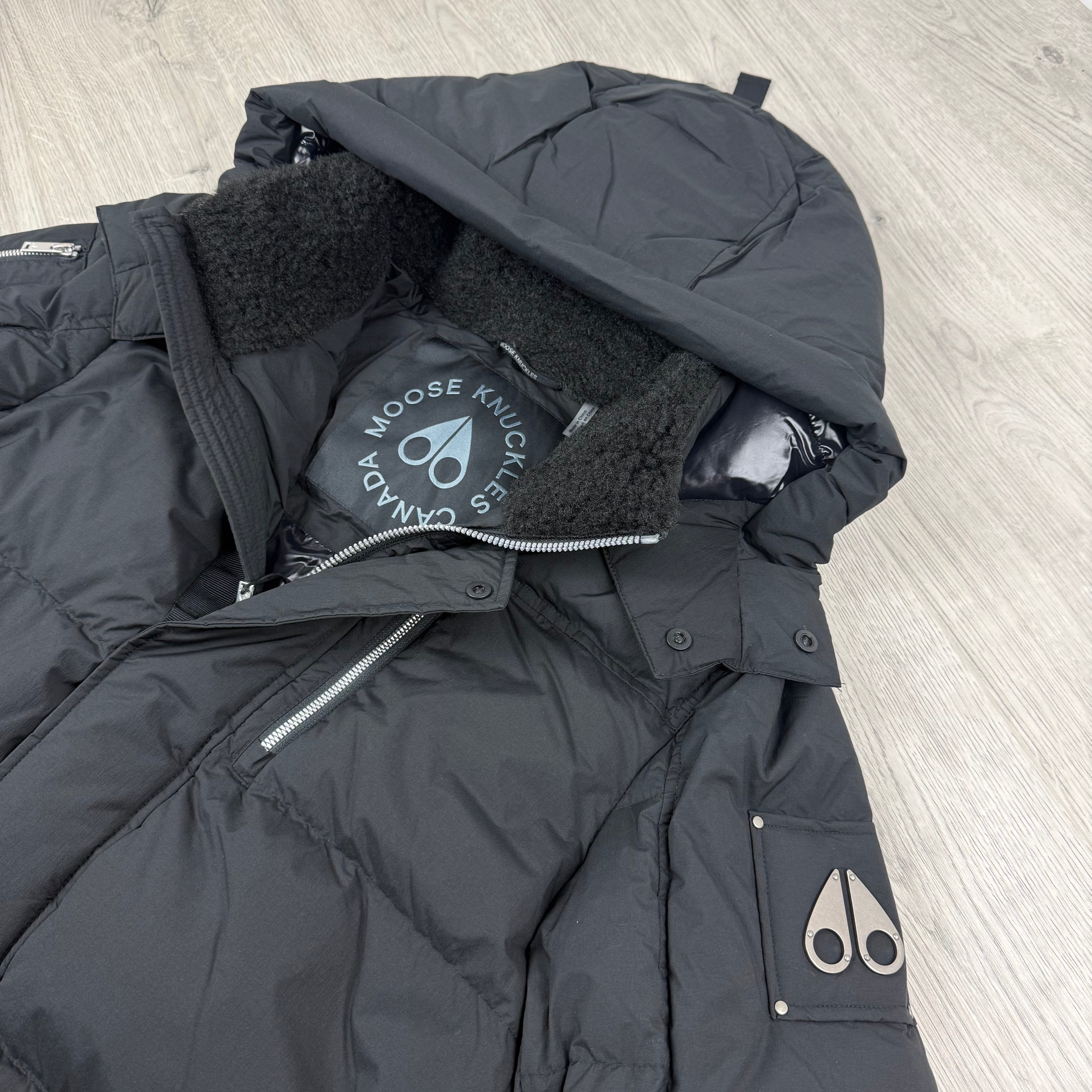 Moose Knuckles Everest 3Q Parka - Black