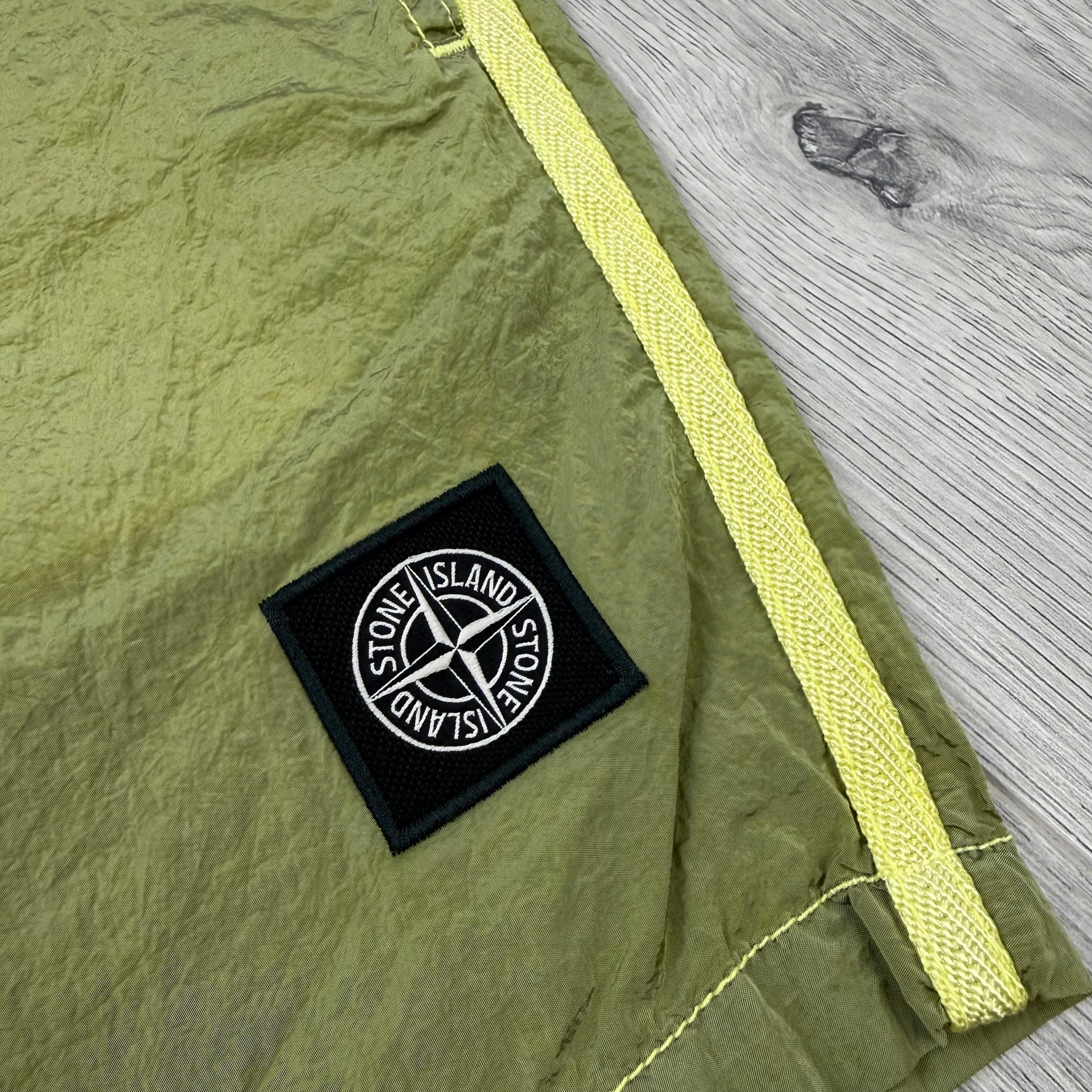 Stone Island Metal Swim Shorts - Lemon