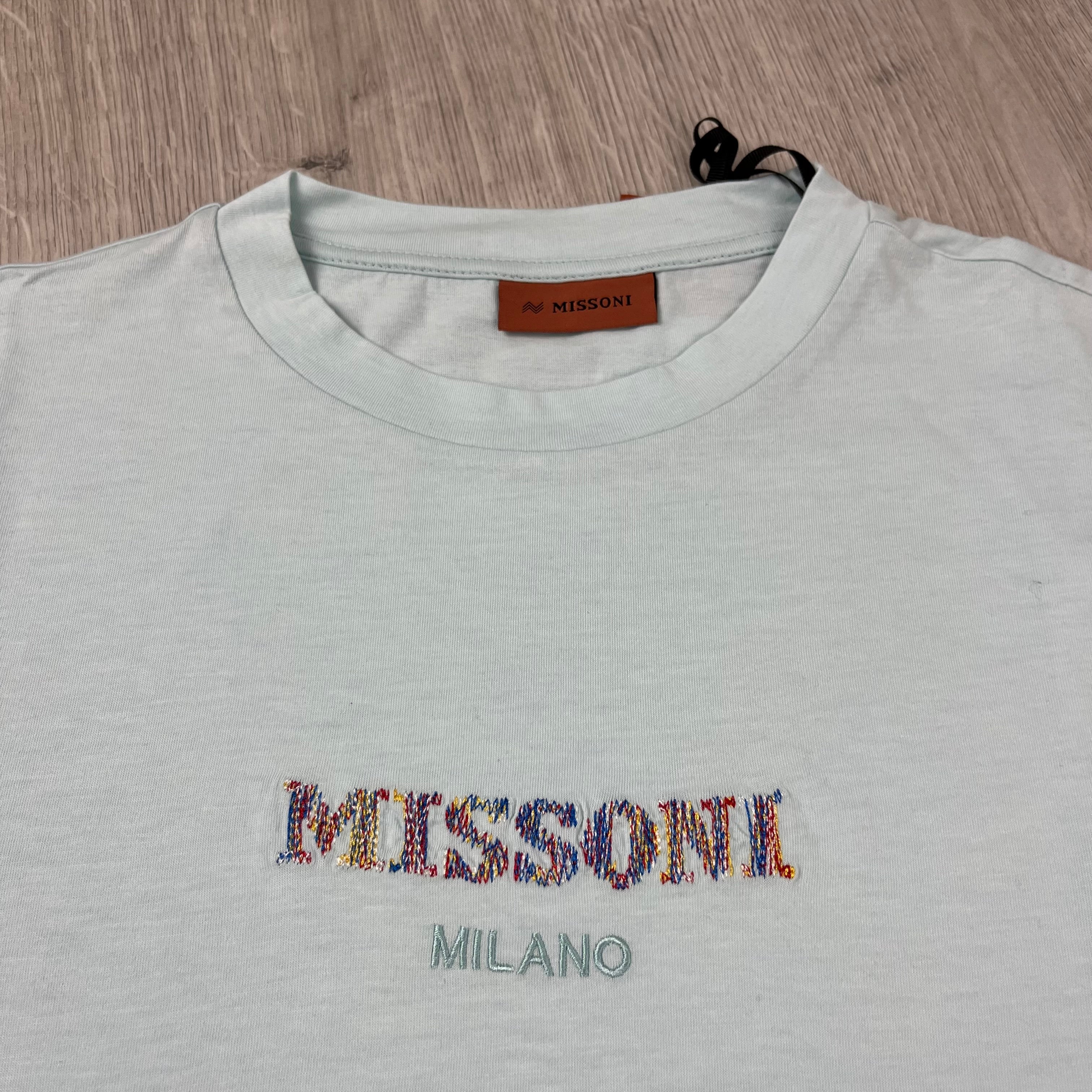 Missoni Stitches T-Shirt - Light Blue
