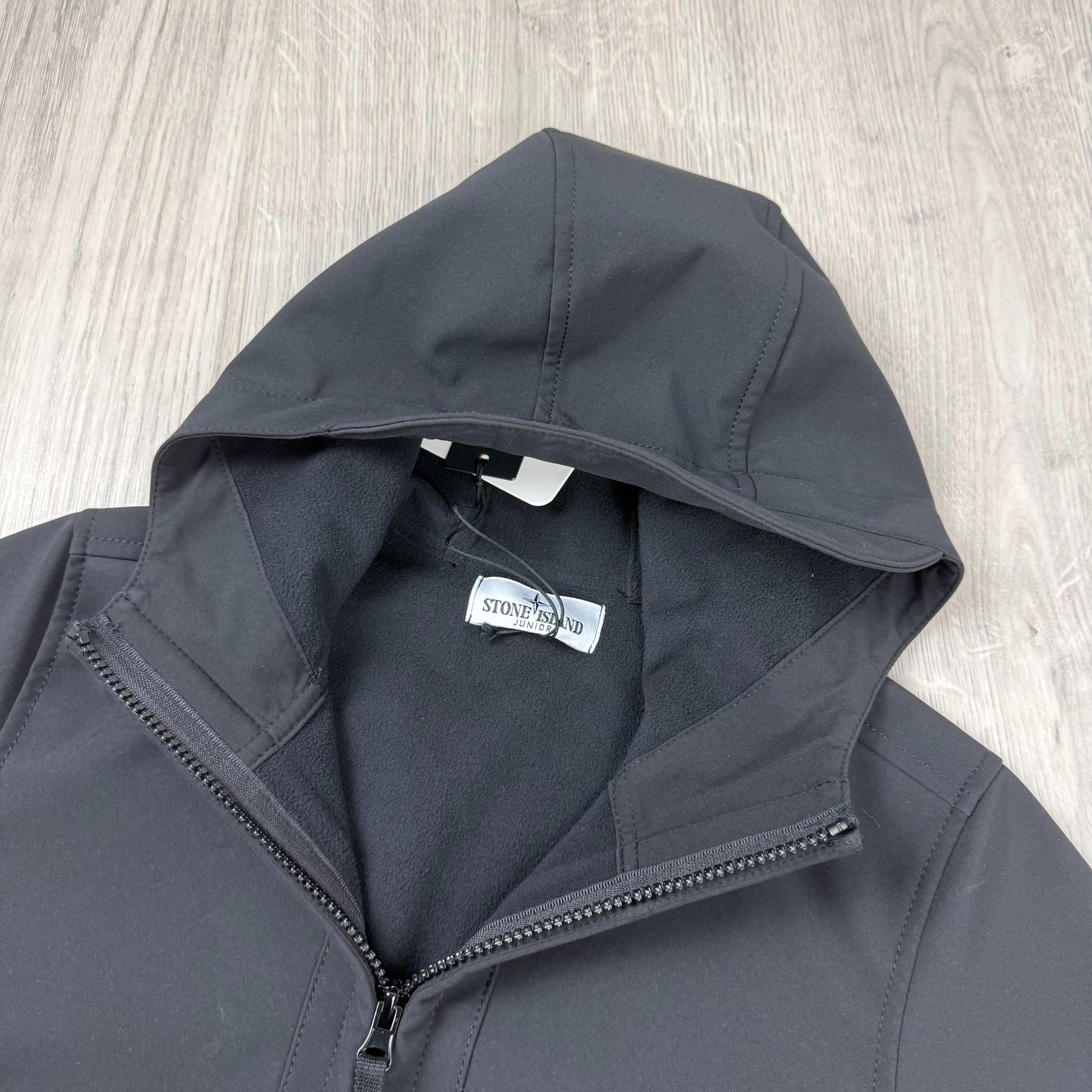 Stone Island Junior Shell Jacket - Black