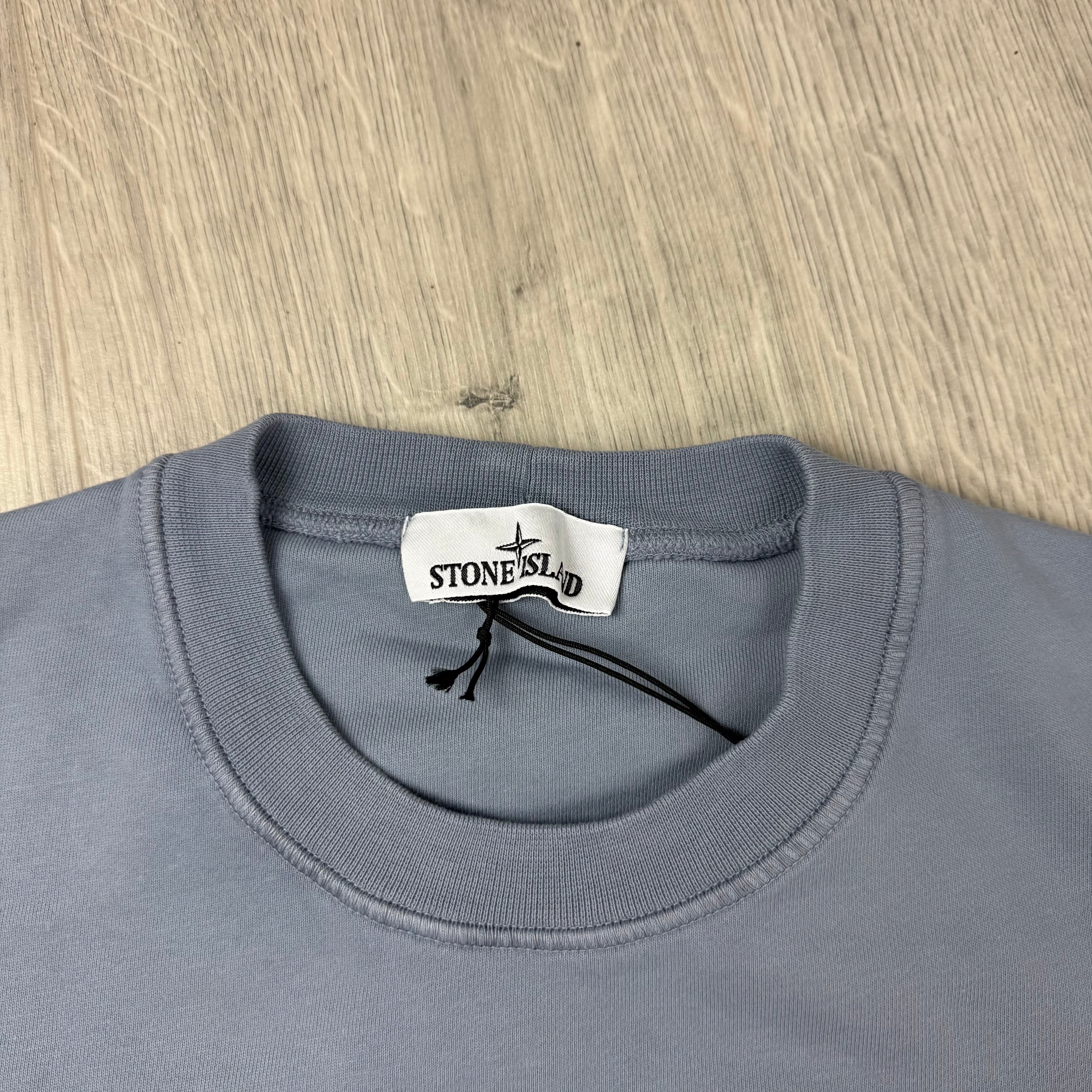Stone Island Dyed Sweatshirt - Dark Blue